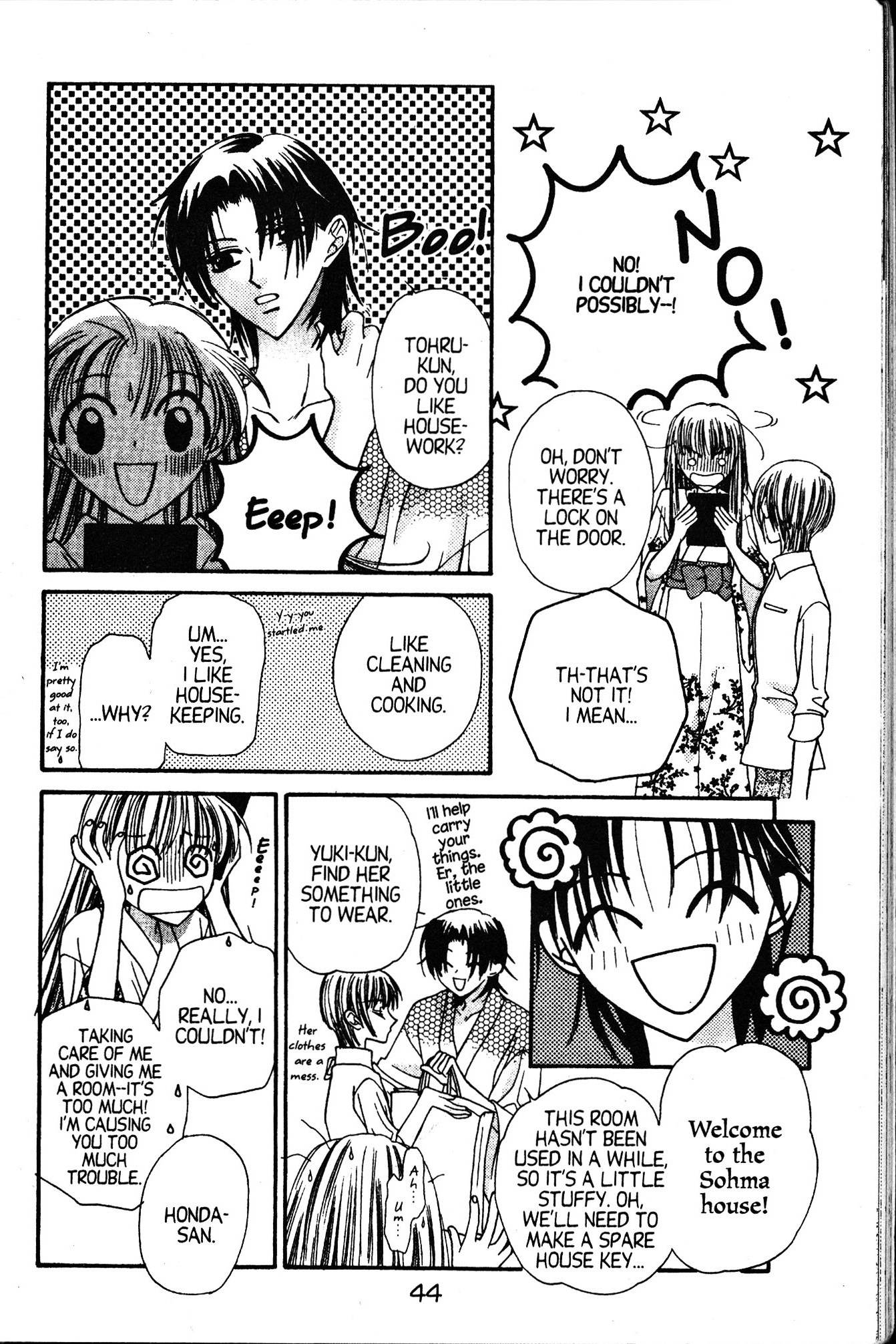 Halaman dari Fruits Basket Chapter 1