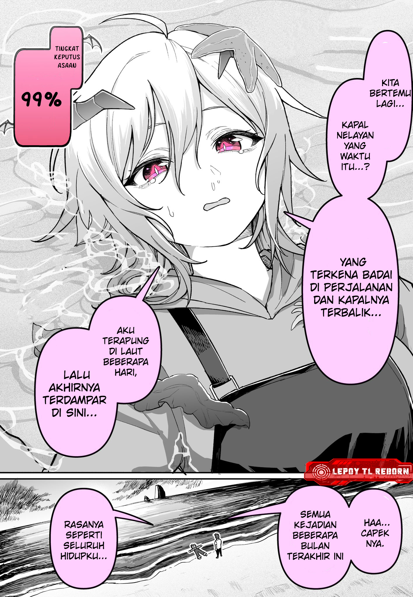 The Sales-Demon Who Gets More and More Desperate Every Time We Meet Chapter 4 - halaman 1