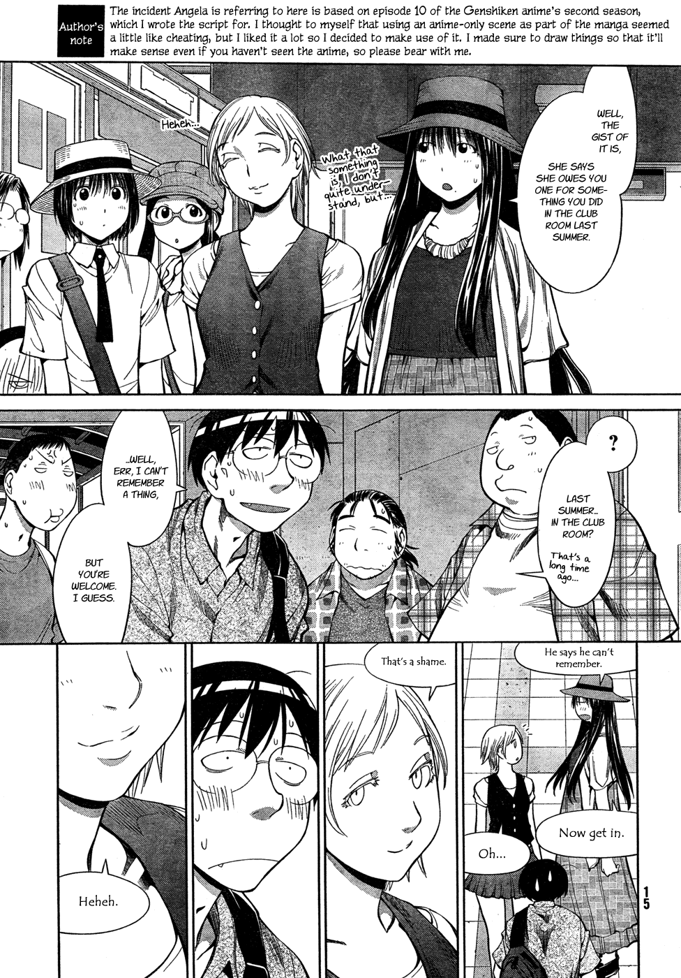 Halaman dari Genshiken Nidaime - The Society for the Study of Modern Visual Culture II Chapter 65