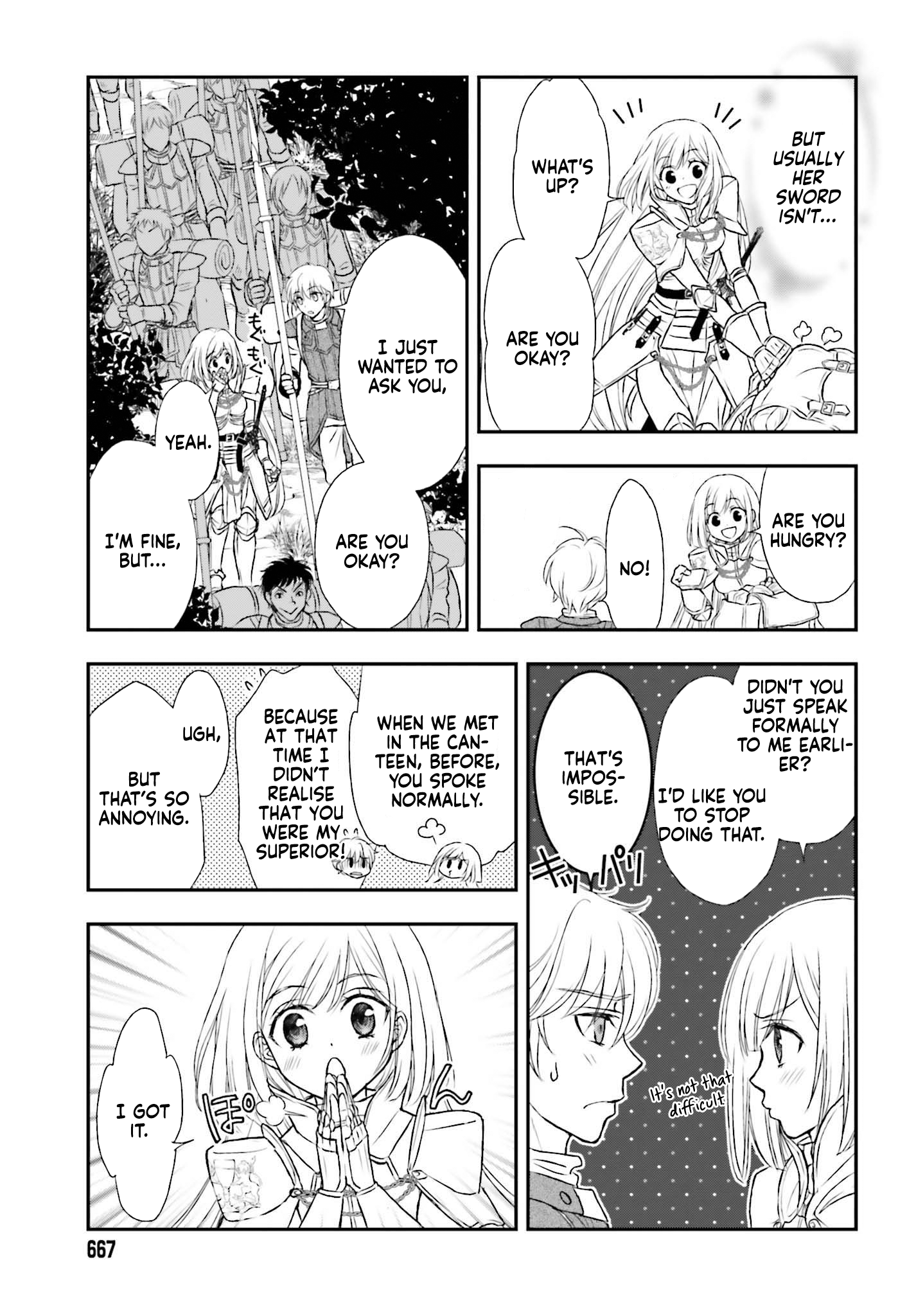 Shinigami ni Sodaterareta Shoujo wa Shikkoku no Tsurugi o Mune ni Idaku Chapter 4 Page 16