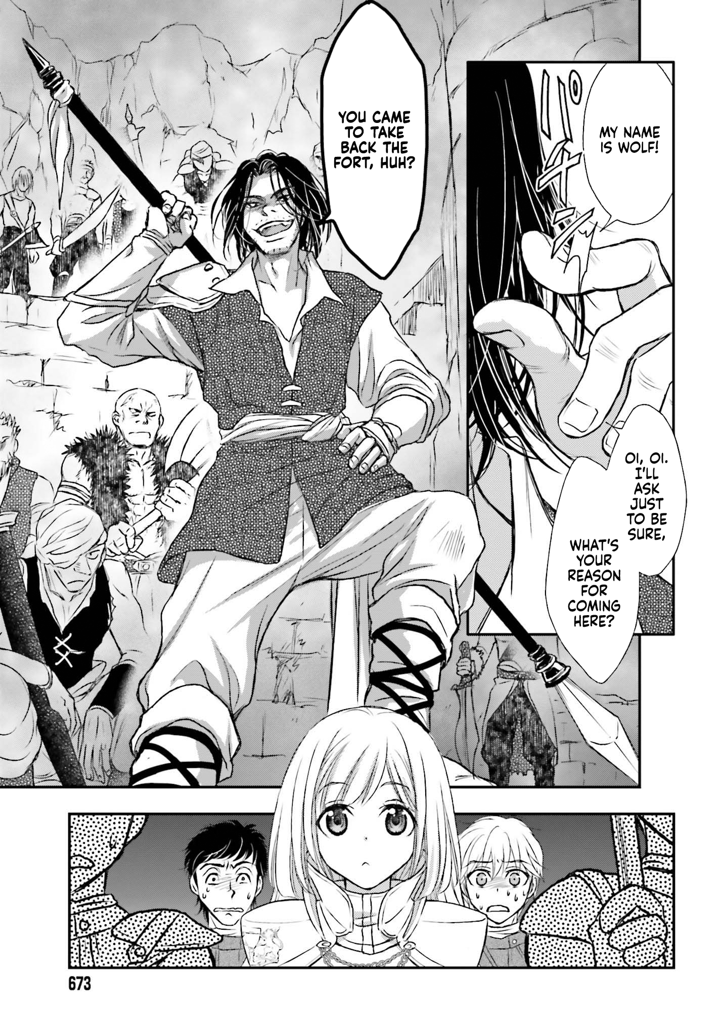 Shinigami ni Sodaterareta Shoujo wa Shikkoku no Tsurugi o Mune ni Idaku Chapter 4 Page 22