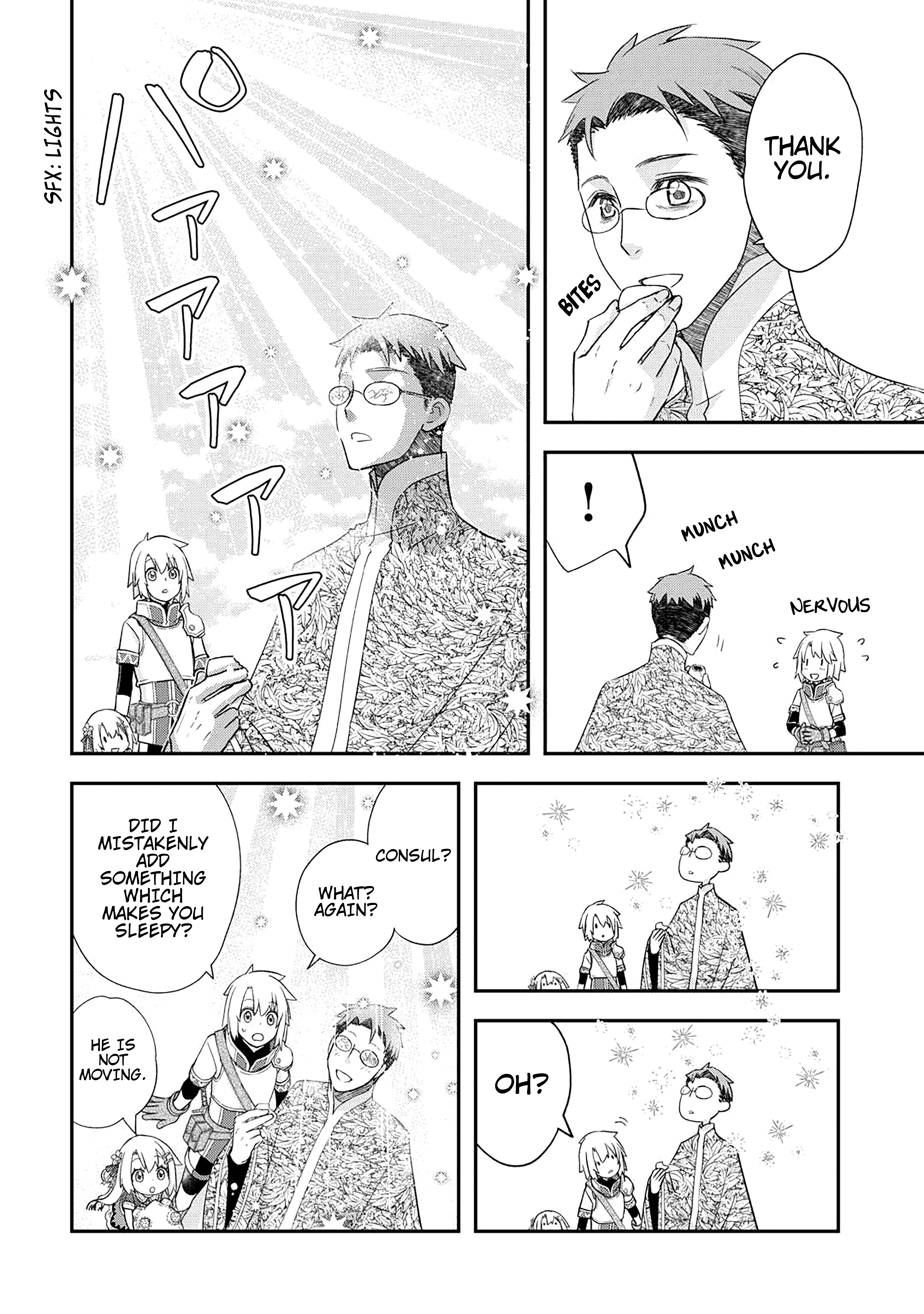 Halaman dari Kanchigai no Atelier Meister - Eiyuu Party no Moto Zatsuyougakari ga, Jitsu wa Sentou Igai ga SSS Rank Datta to Iu Yoku Aru Hanashi Chapter 43