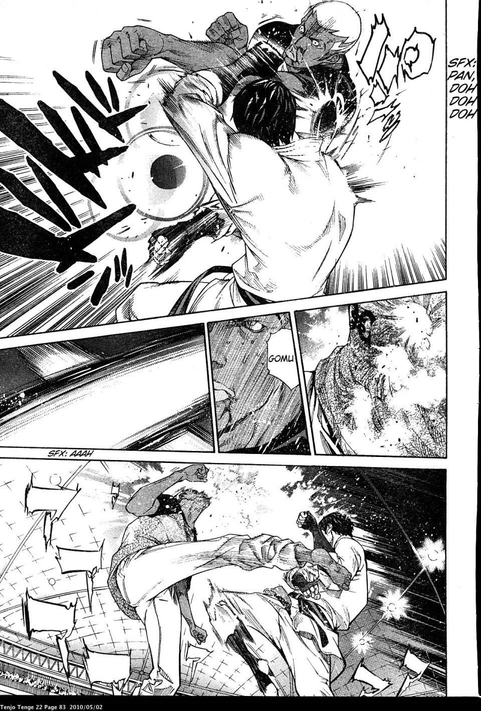 Halaman dari Tenjou Tenge Chapter 132