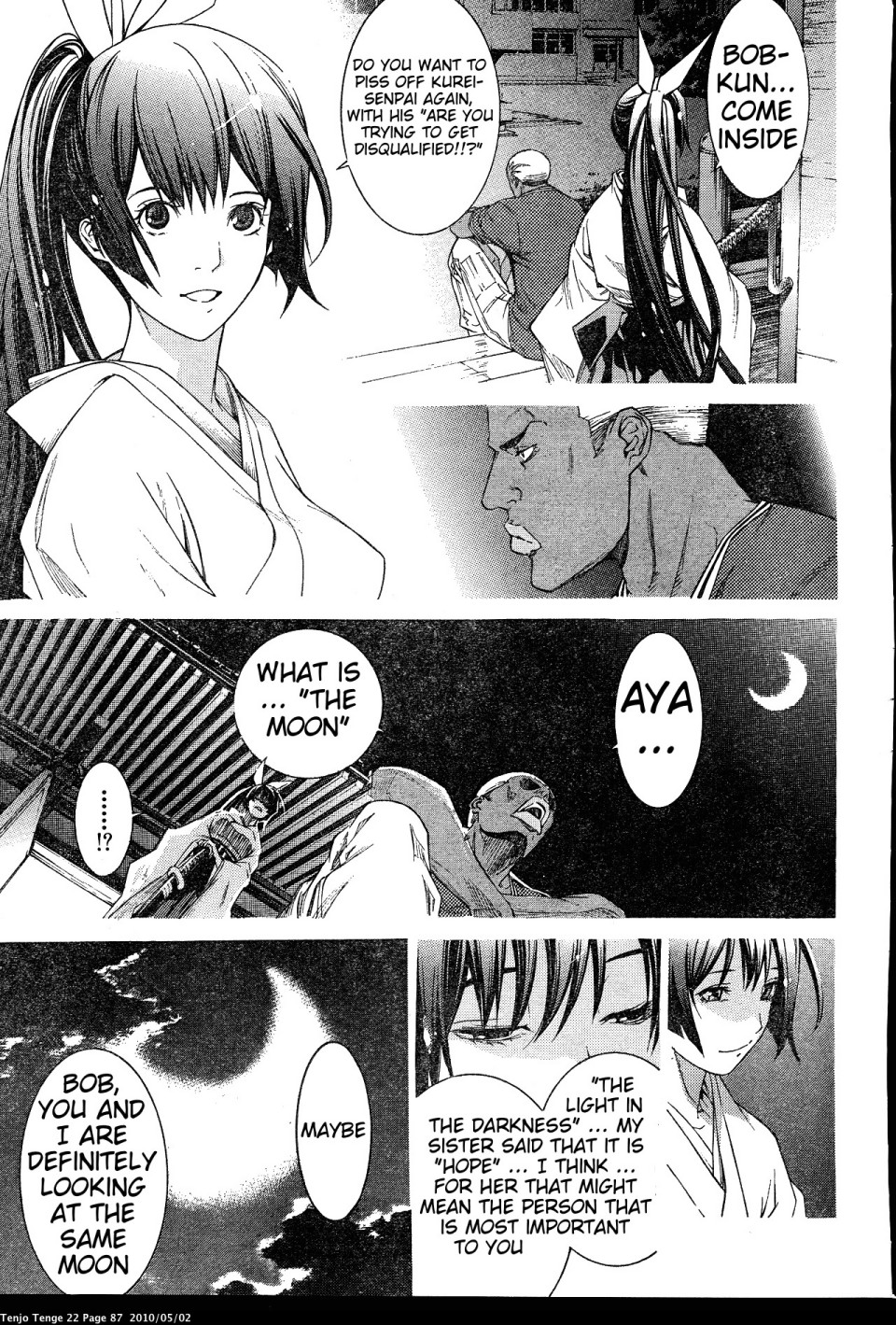 Halaman dari Tenjou Tenge Chapter 132