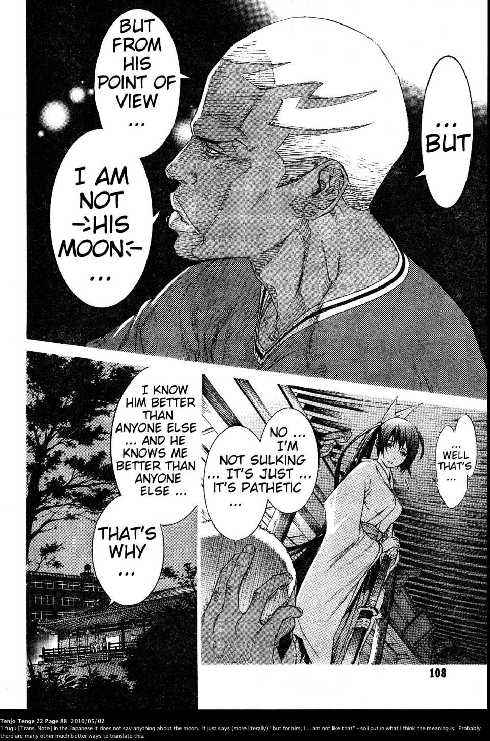 Halaman dari Tenjou Tenge Chapter 132
