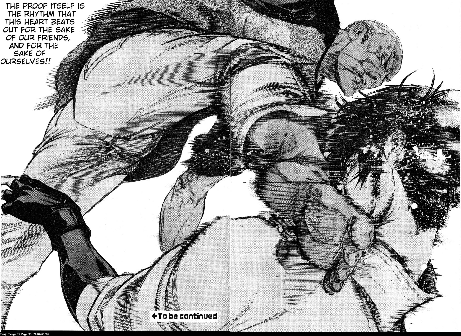 Halaman dari Tenjou Tenge Chapter 132