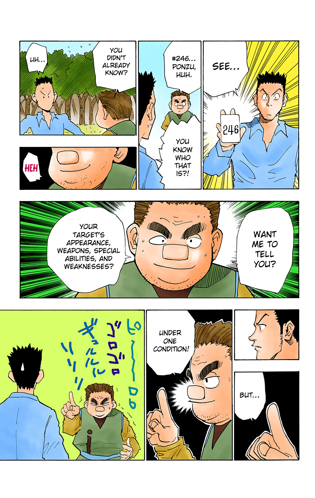 Halaman dari HUNTER x HUNTER (Official Colored) Chapter 25