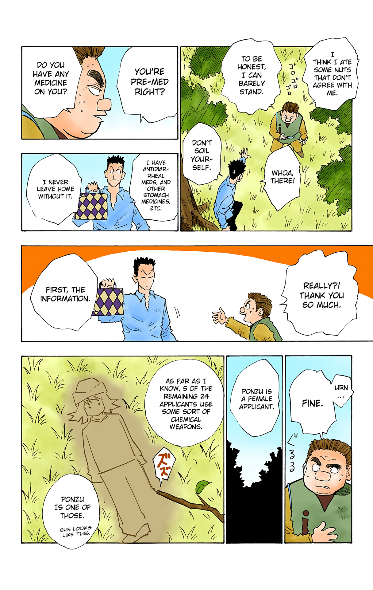 Halaman dari HUNTER x HUNTER (Official Colored) Chapter 25