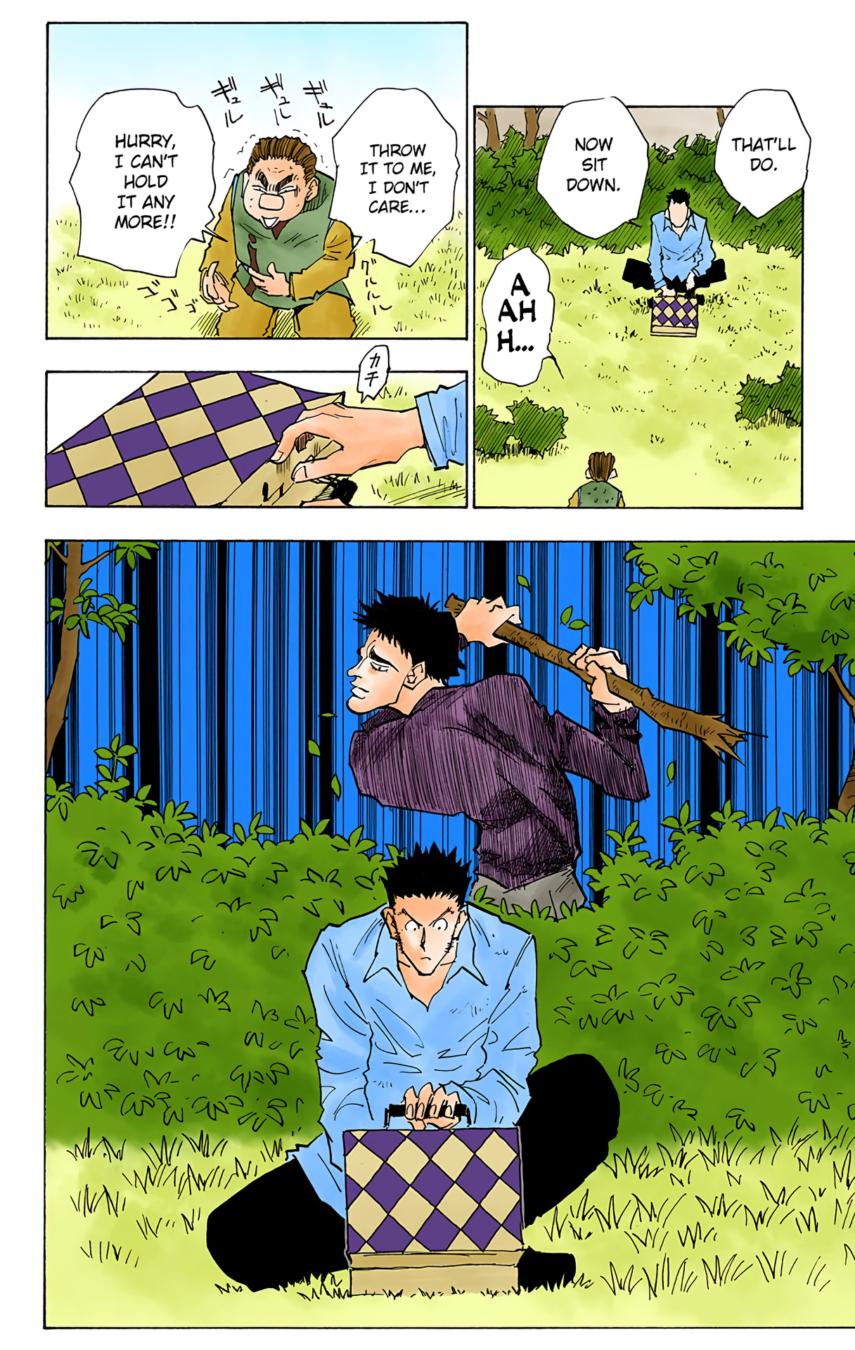Halaman dari HUNTER x HUNTER (Official Colored) Chapter 25
