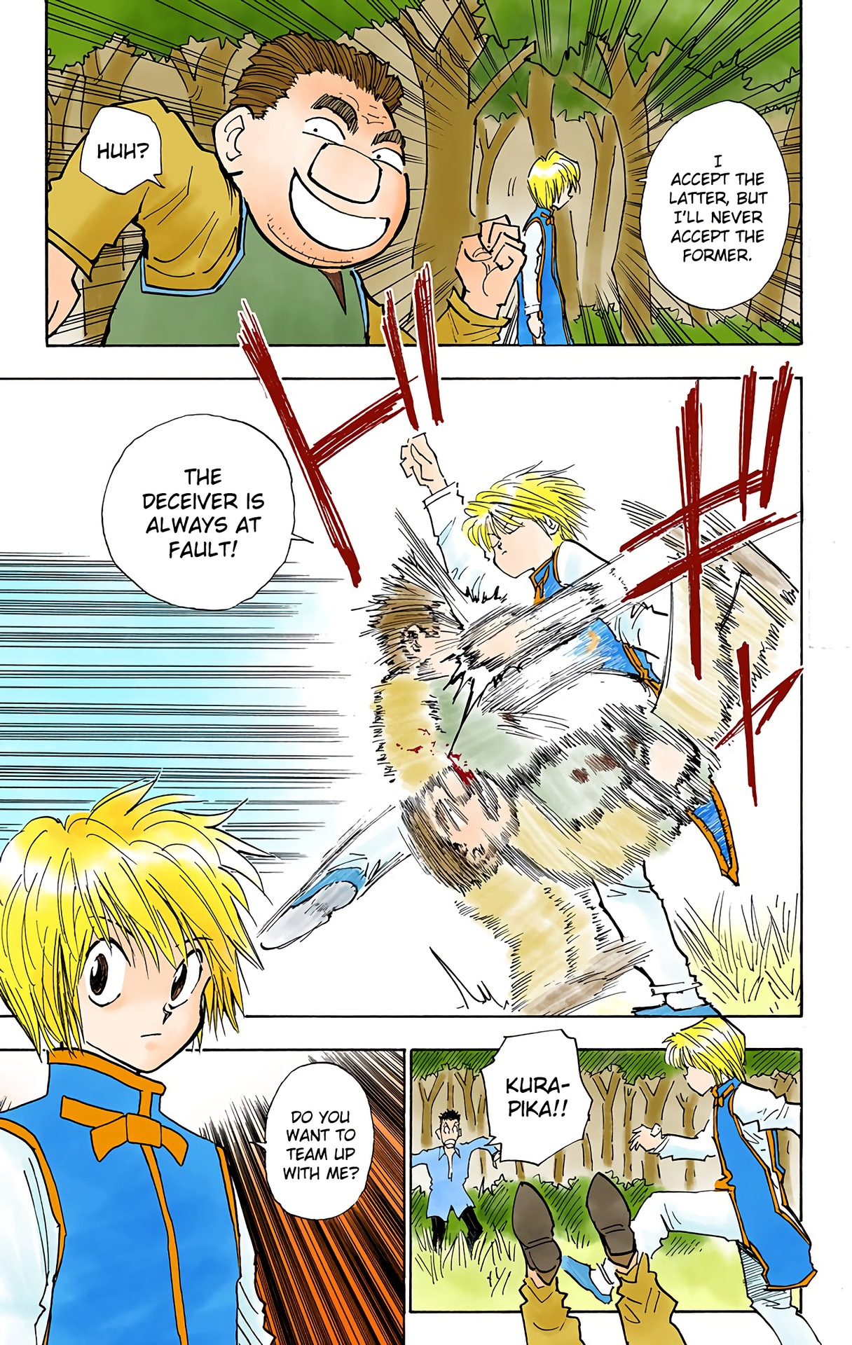 Halaman dari HUNTER x HUNTER (Official Colored) Chapter 25