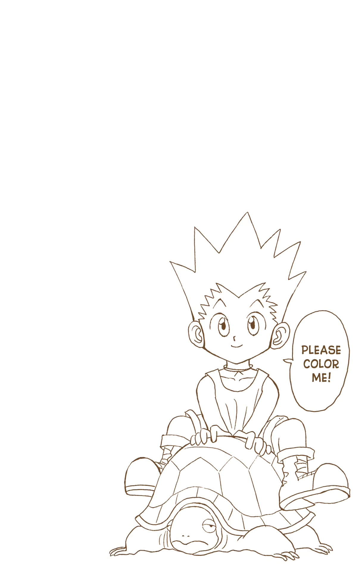 Halaman dari HUNTER x HUNTER (Official Colored) Chapter 25