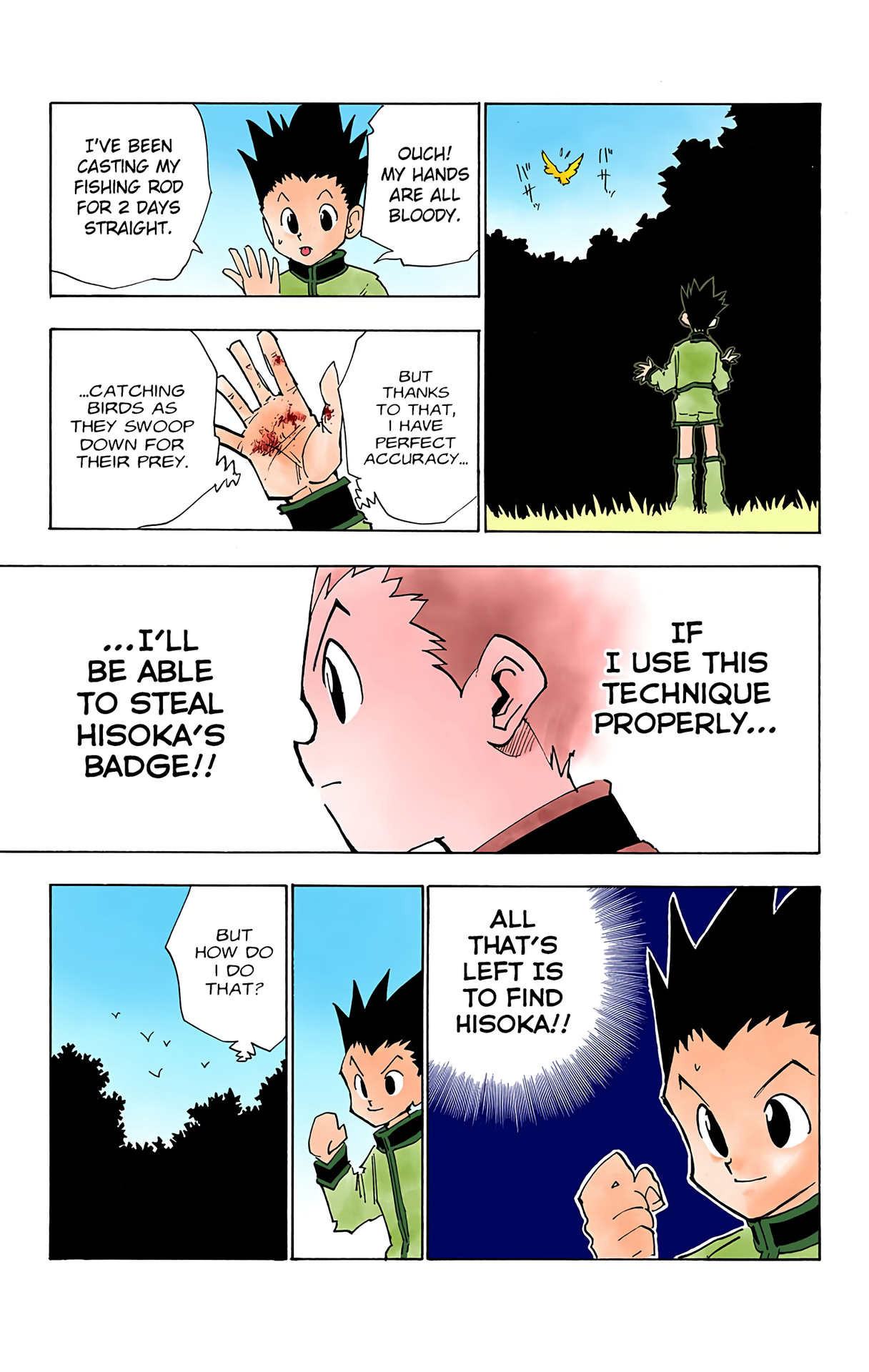 Halaman dari HUNTER x HUNTER (Official Colored) Chapter 25