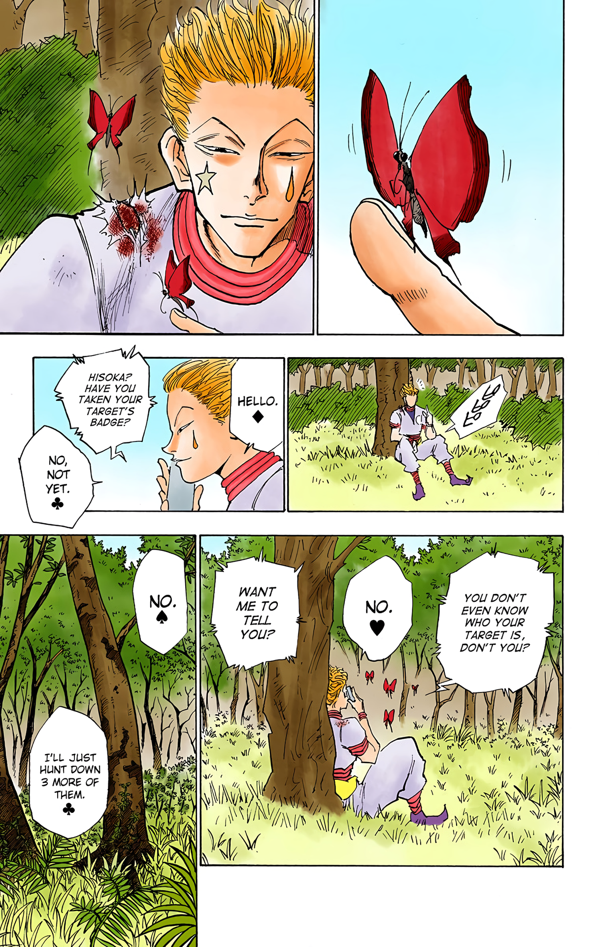 Halaman dari HUNTER x HUNTER (Official Colored) Chapter 25