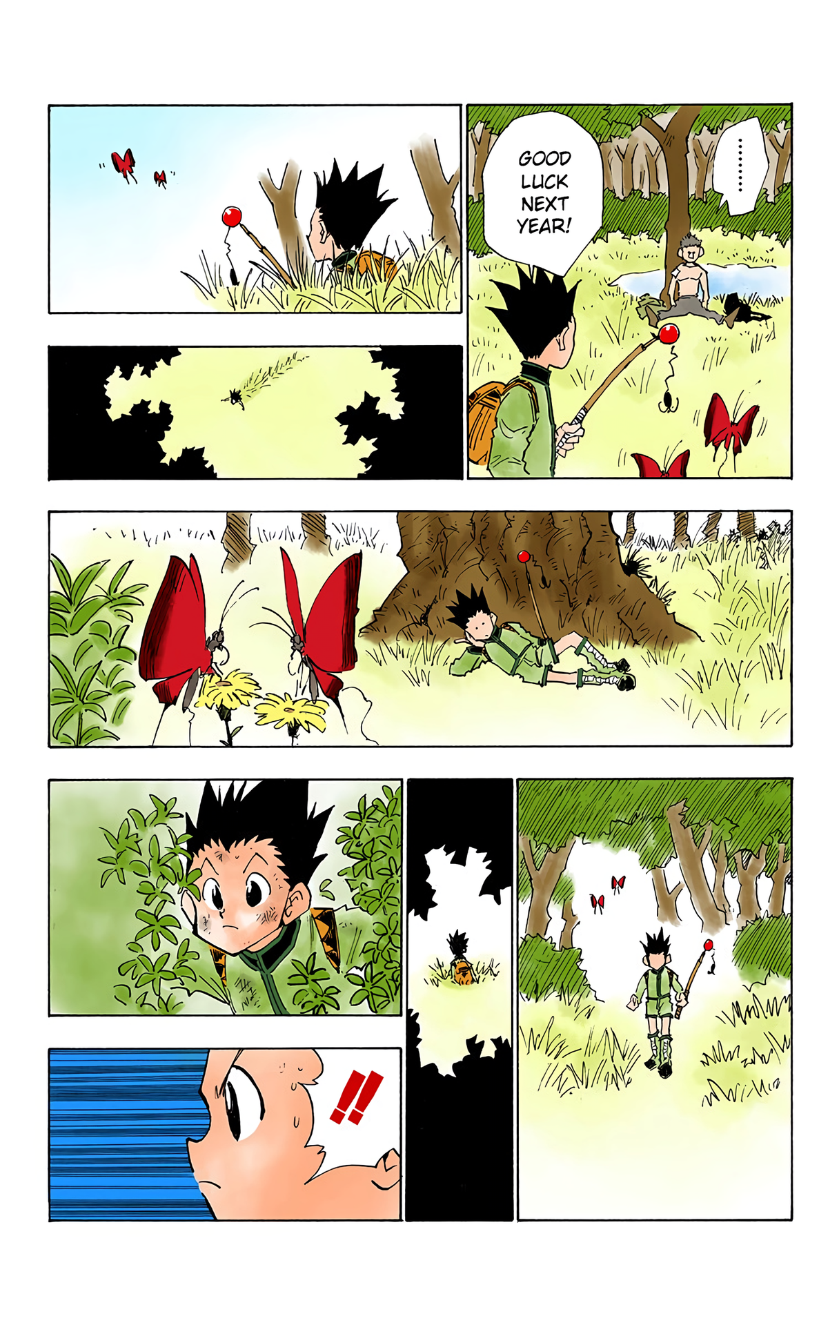 Halaman dari HUNTER x HUNTER (Official Colored) Chapter 25