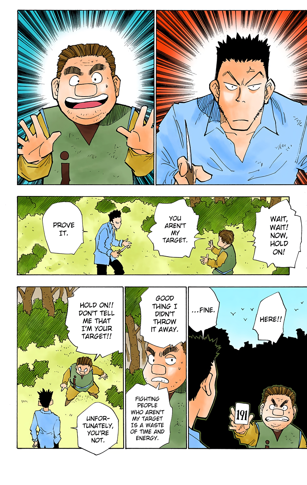 Halaman dari HUNTER x HUNTER (Official Colored) Chapter 25