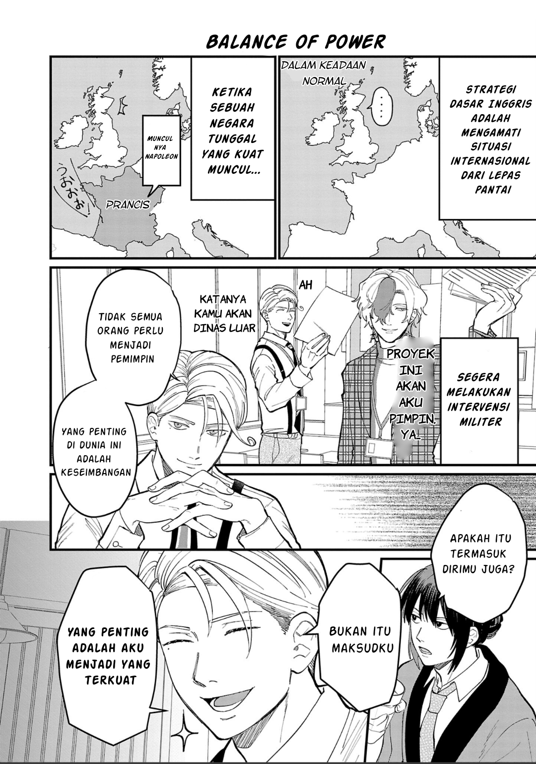 Chiseigaku Boys: Kuni ga Salaryman ni Natte Hataraku Kaisha Chapter 5 - halaman 7