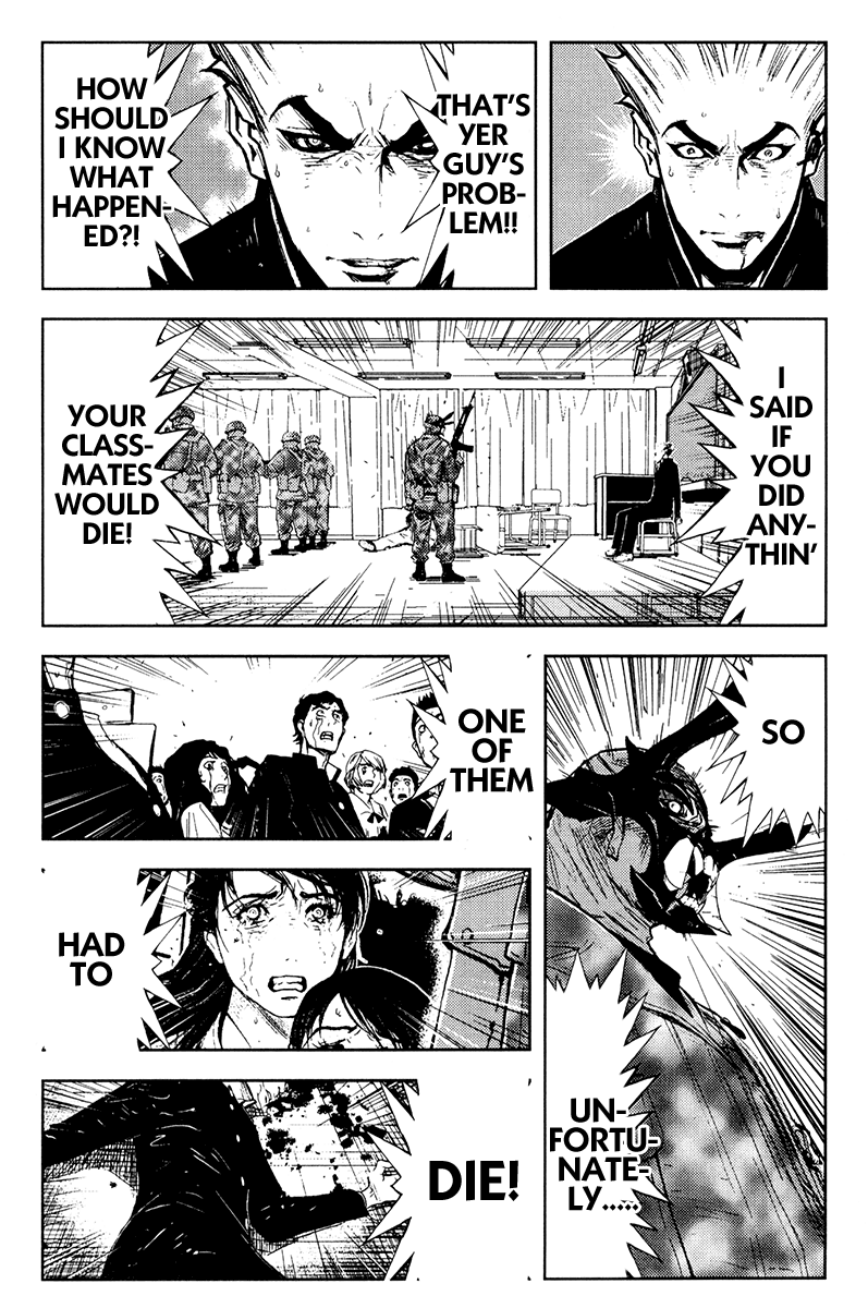 Halaman dari Akumetsu Chapter 158