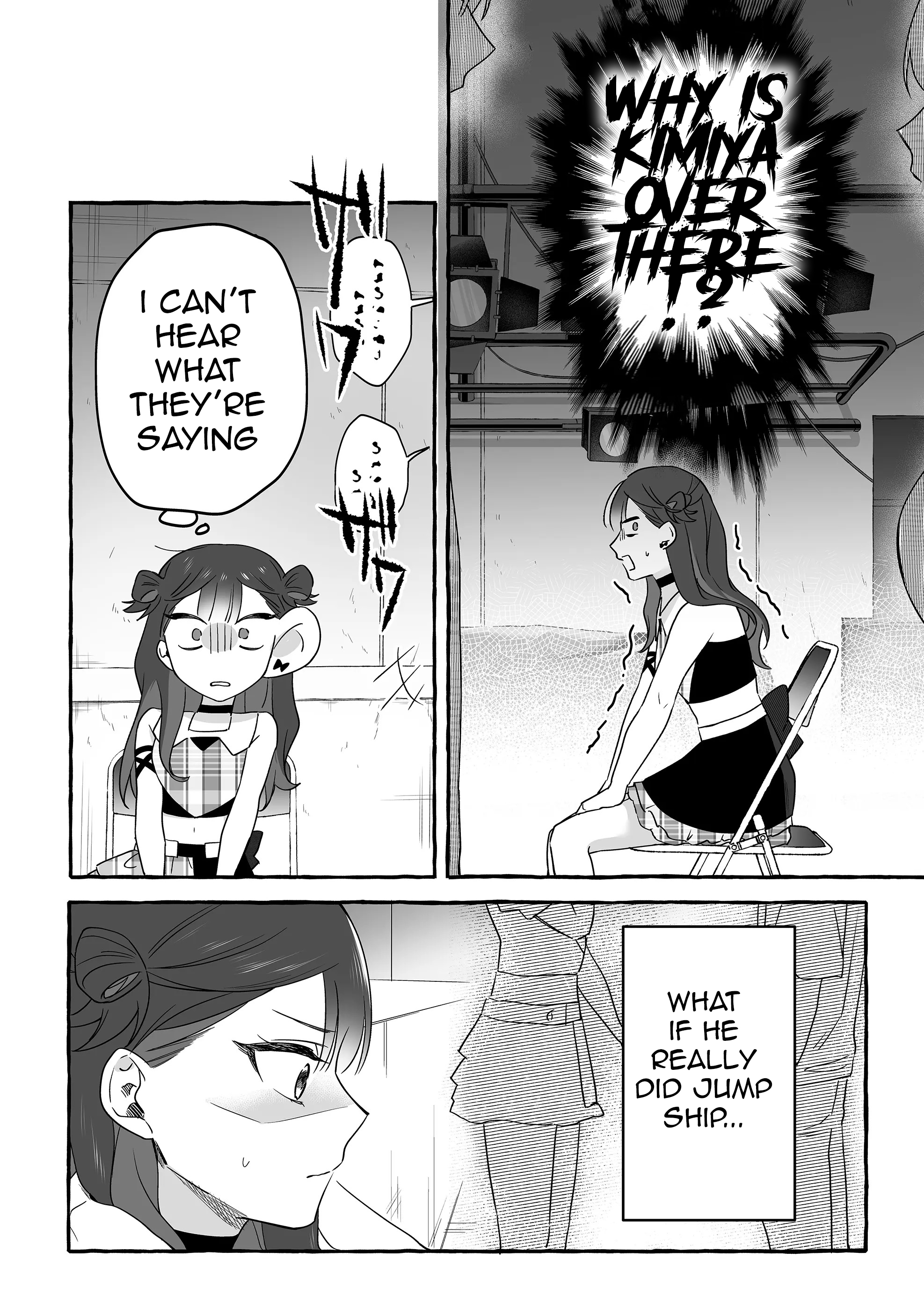 Halaman dari Damedol to Sekai ni Hitori Dake no Fan Chapter 18