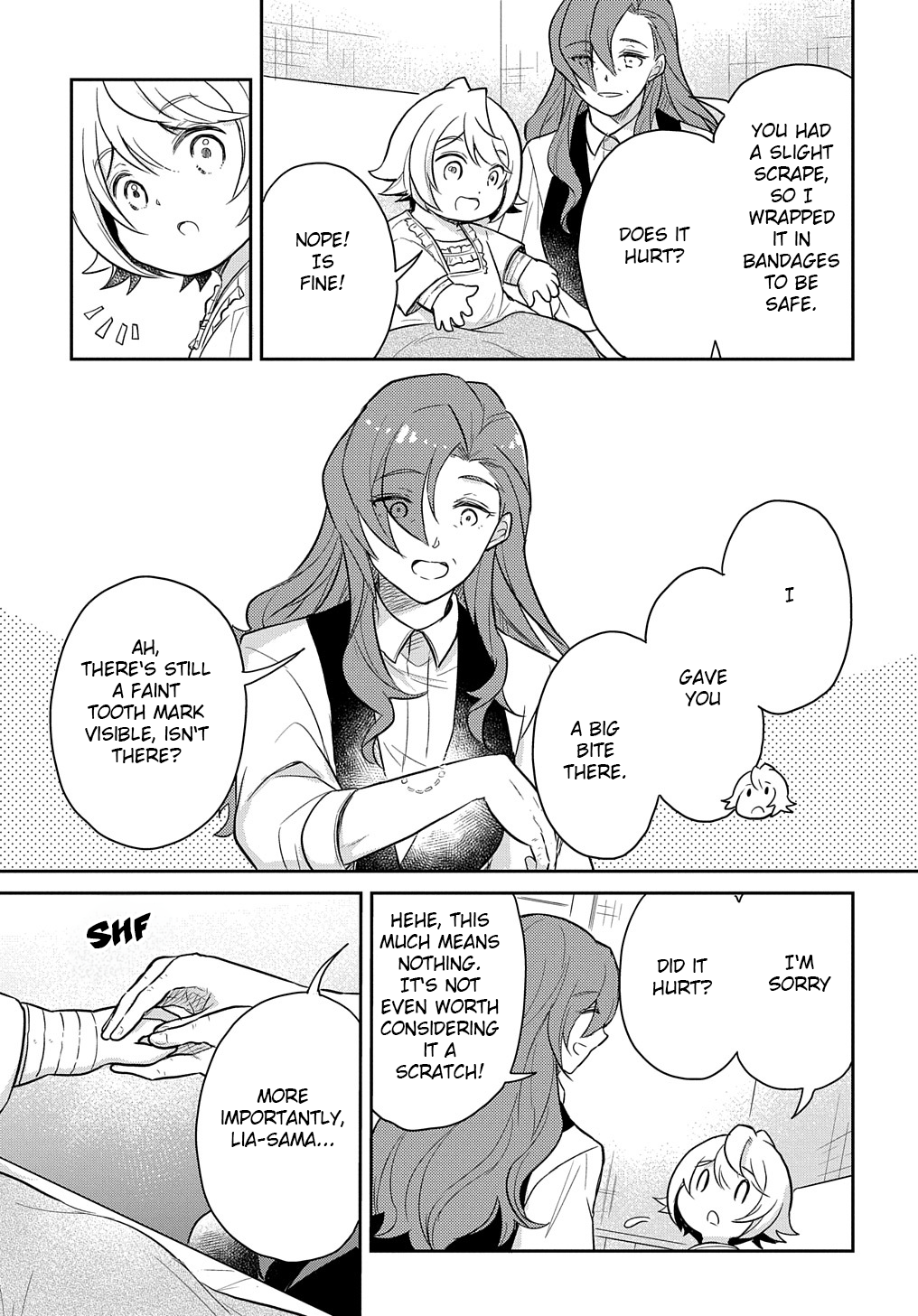 Halaman dari Tensei Youjo wa Akiramenai Chapter 37