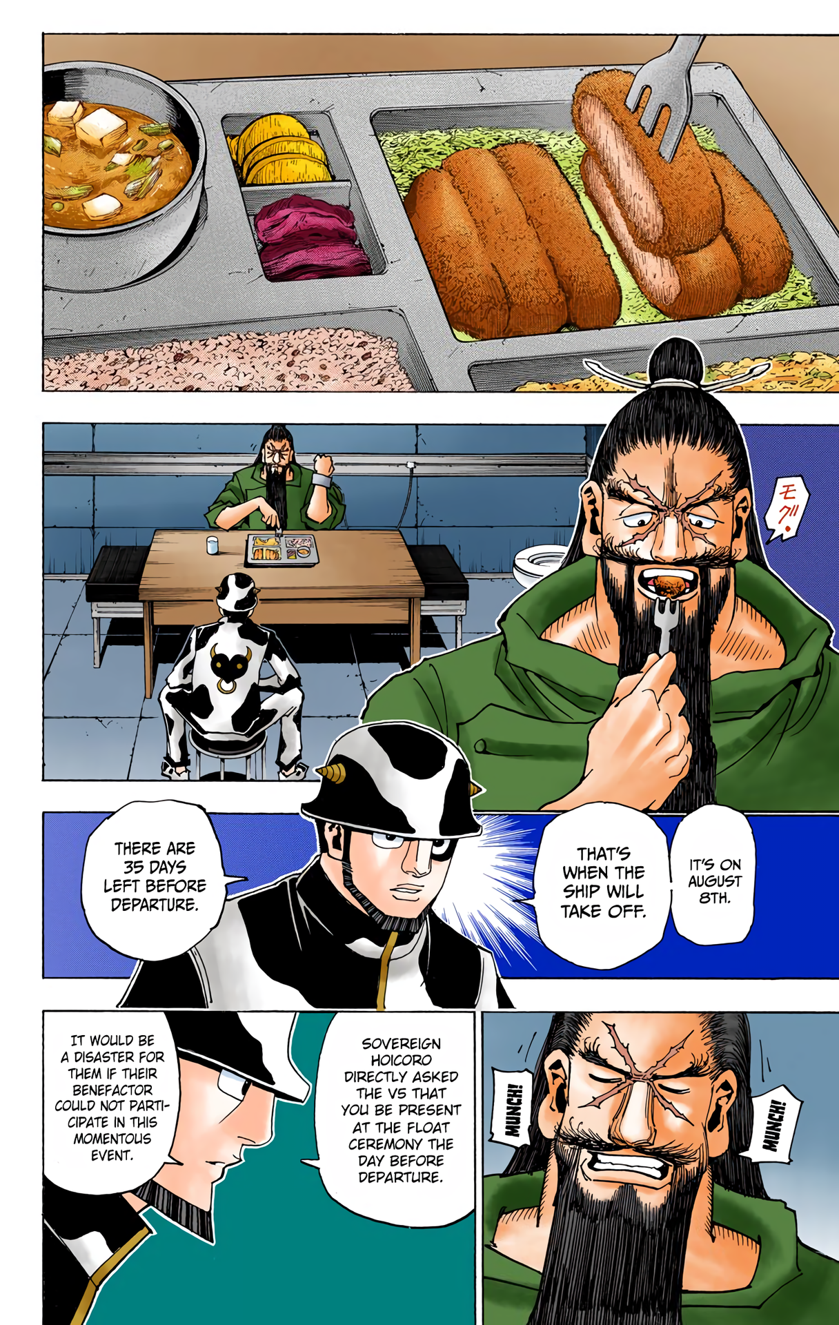 Halaman dari HUNTER x HUNTER (Official Colored) Chapter 349