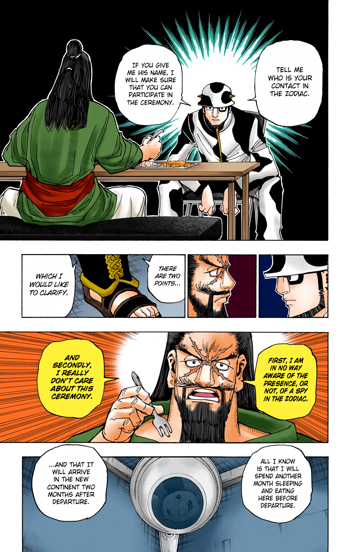 Halaman dari HUNTER x HUNTER (Official Colored) Chapter 349