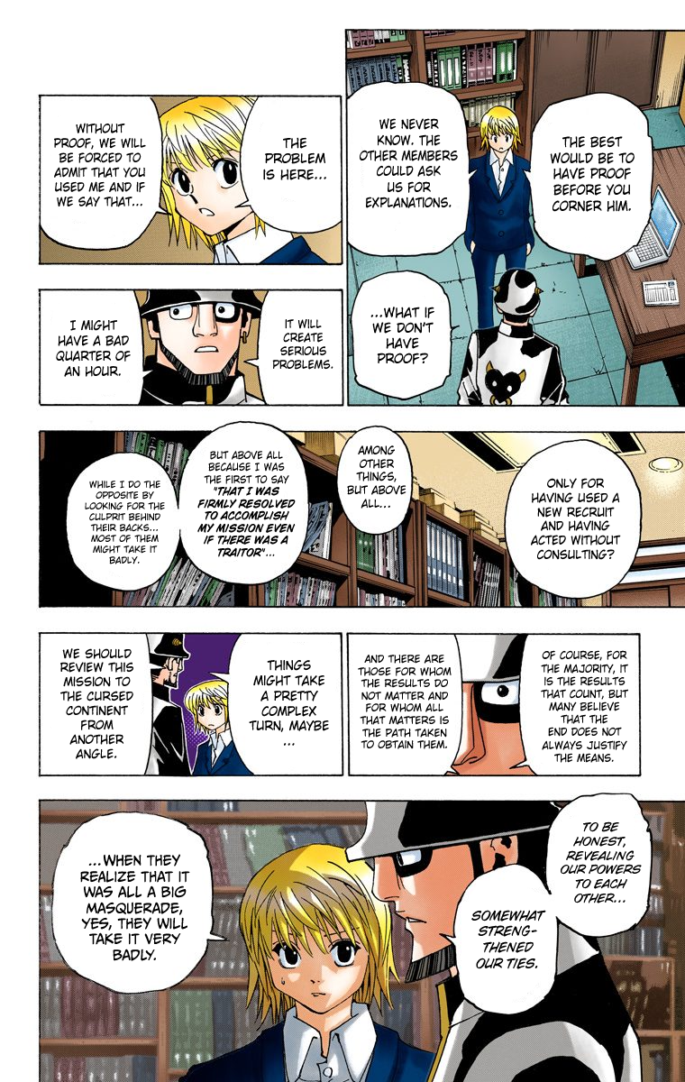 Halaman dari HUNTER x HUNTER (Official Colored) Chapter 349