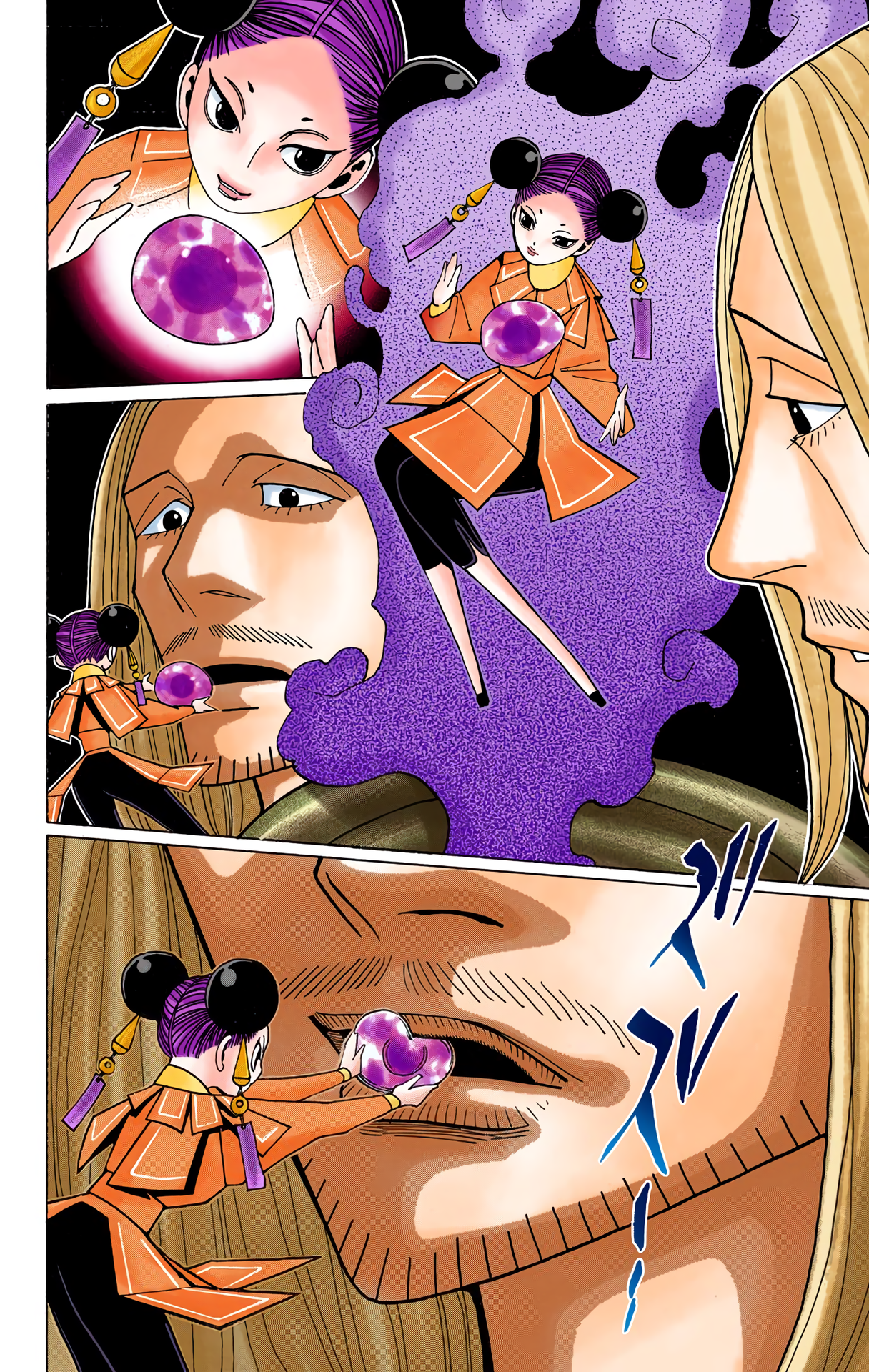 Halaman dari HUNTER x HUNTER (Official Colored) Chapter 349