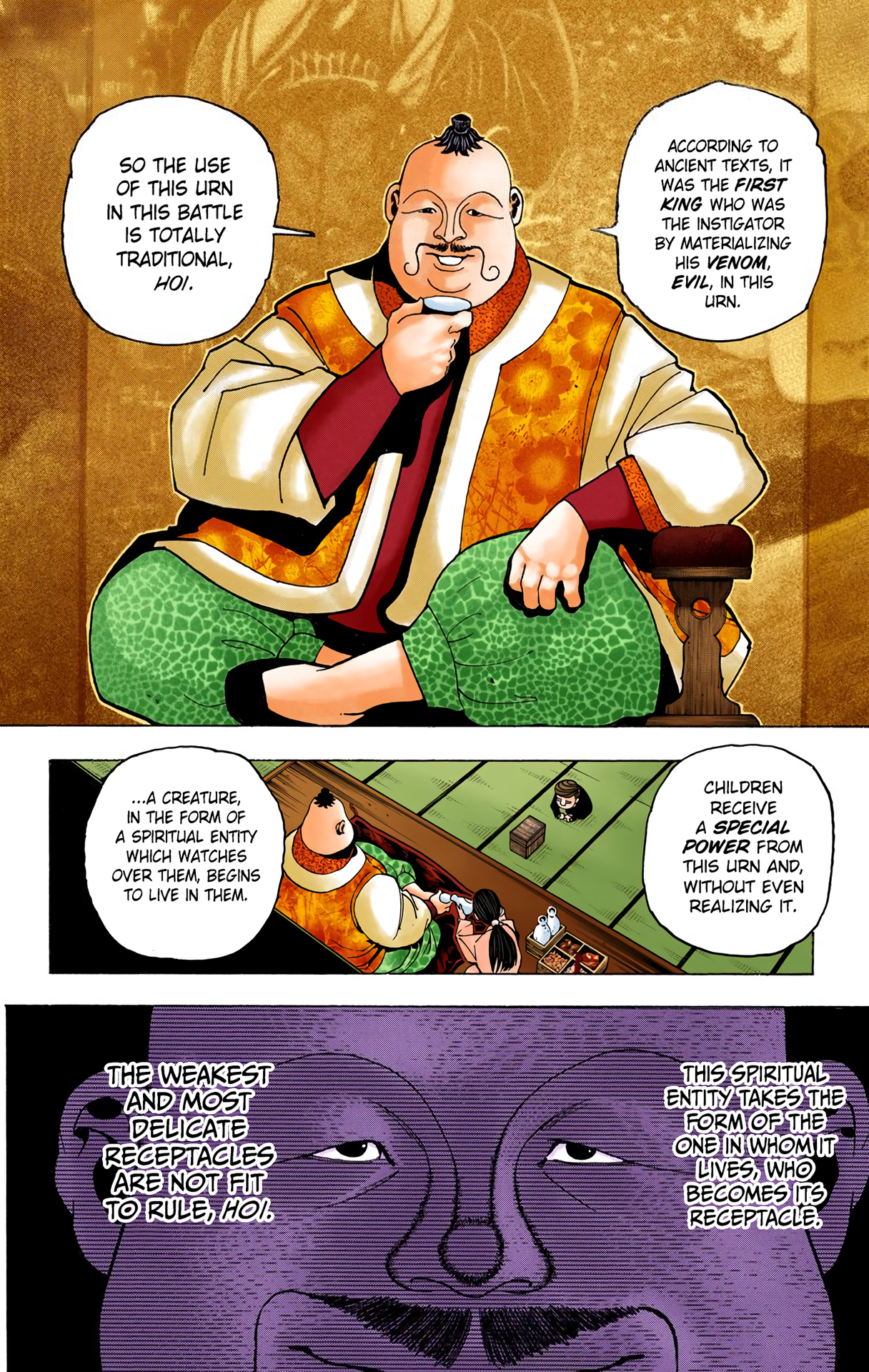 Halaman dari HUNTER x HUNTER (Official Colored) Chapter 349