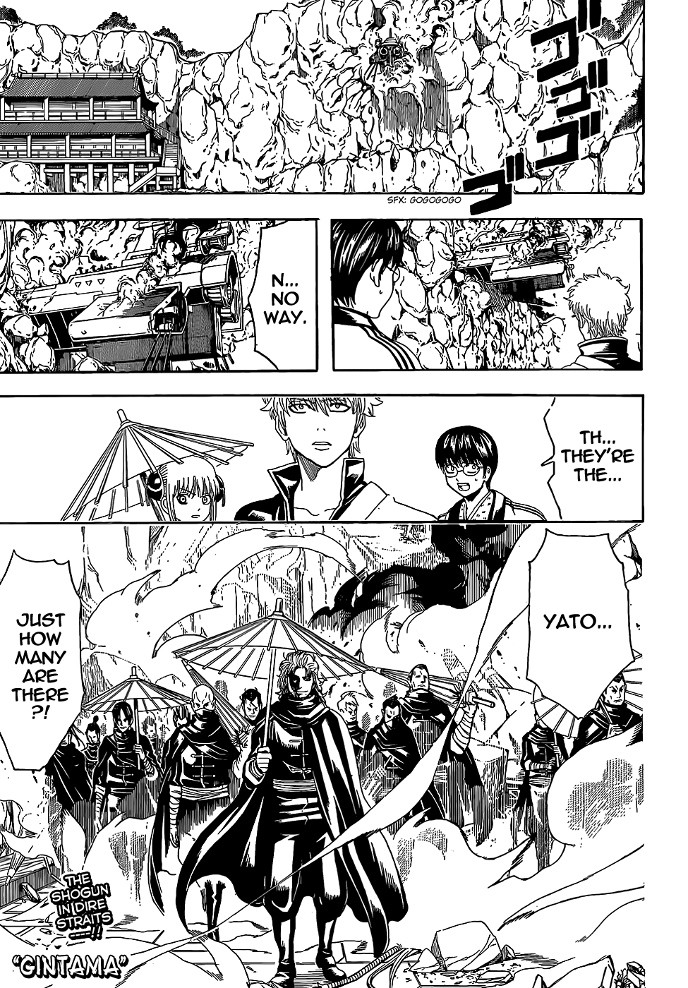 Halaman dari Gintama Chapter 509