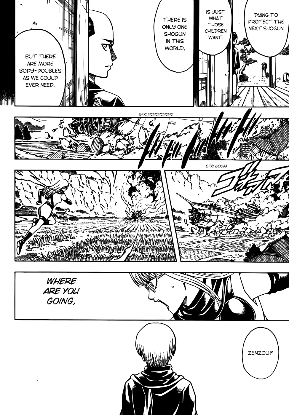 Halaman dari Gintama Chapter 509