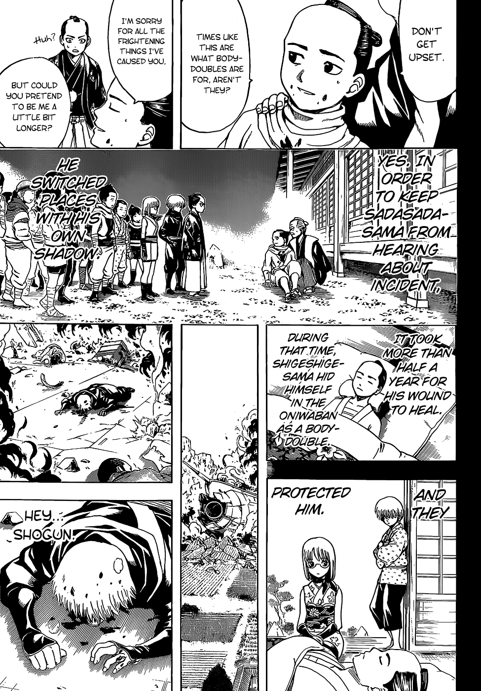 Halaman dari Gintama Chapter 509