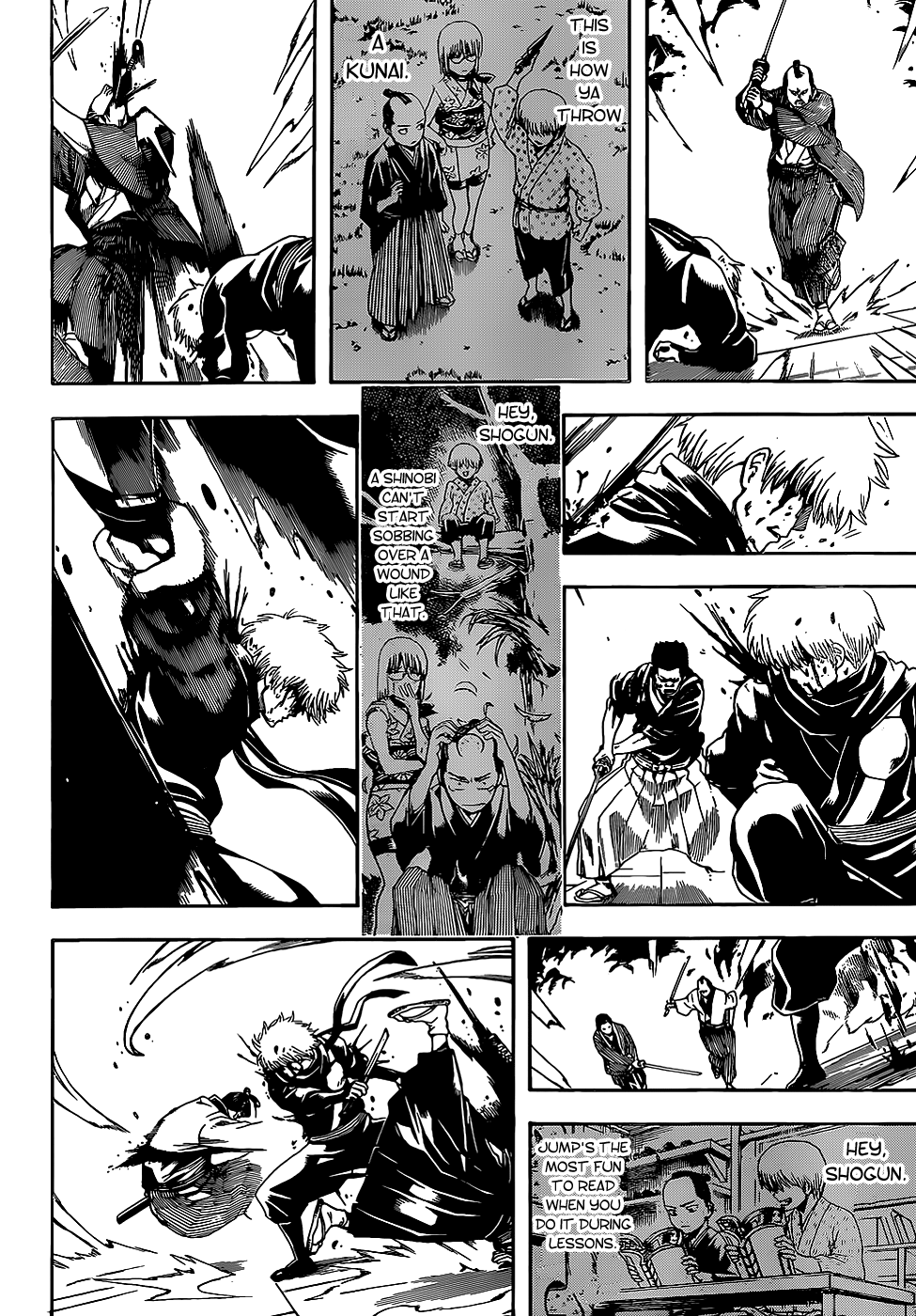 Halaman dari Gintama Chapter 509