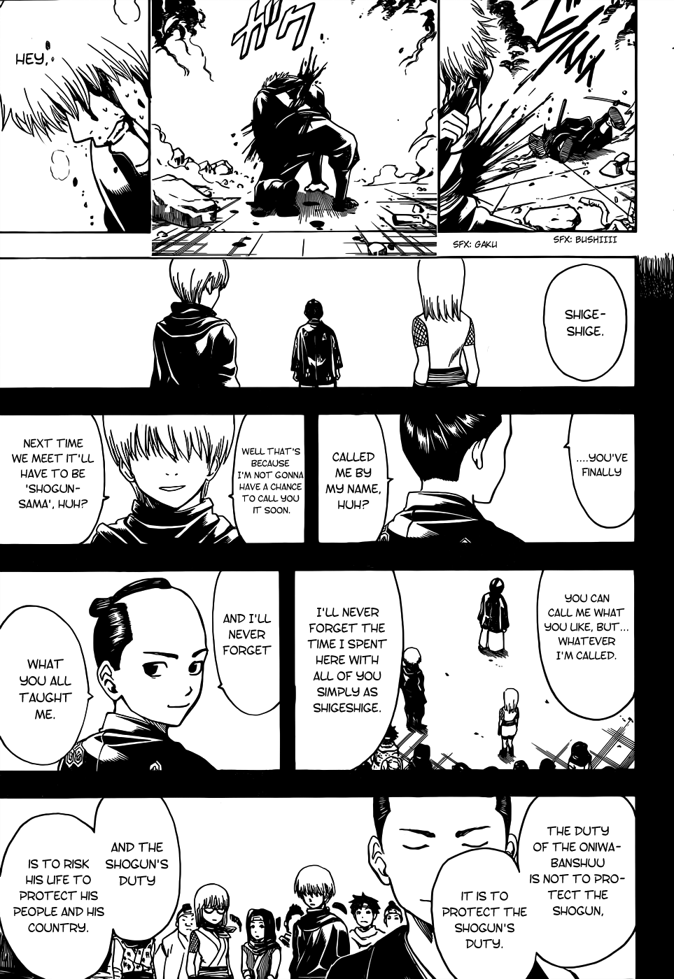Halaman dari Gintama Chapter 509