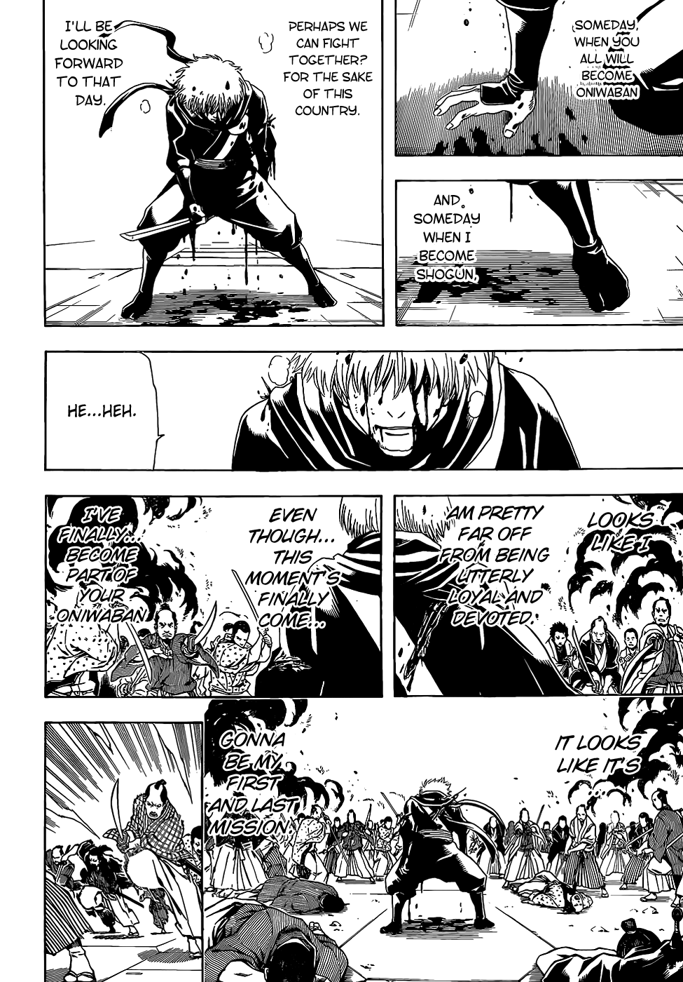 Halaman dari Gintama Chapter 509