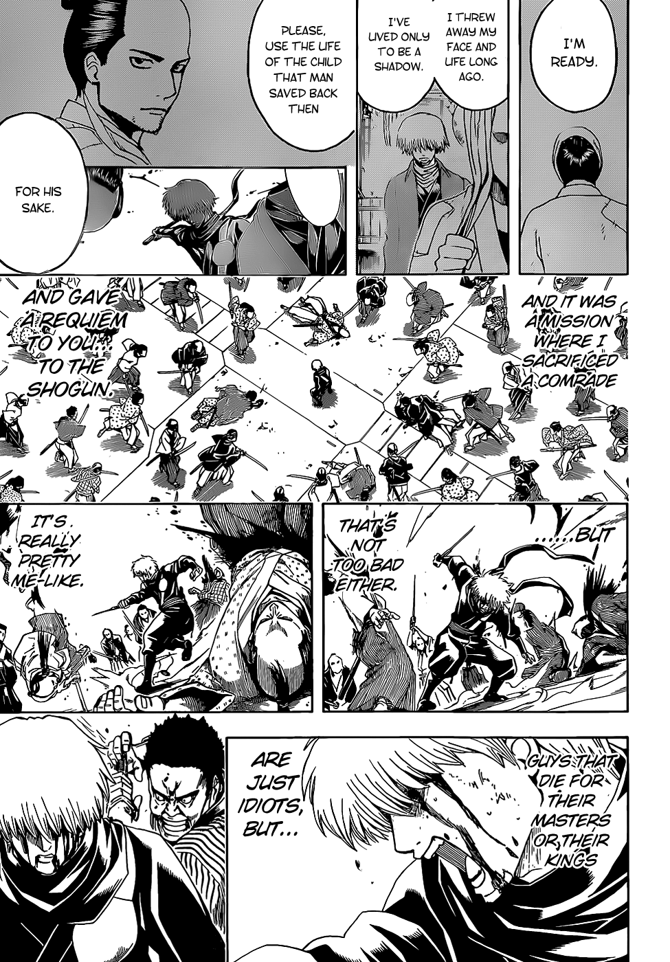 Halaman dari Gintama Chapter 509