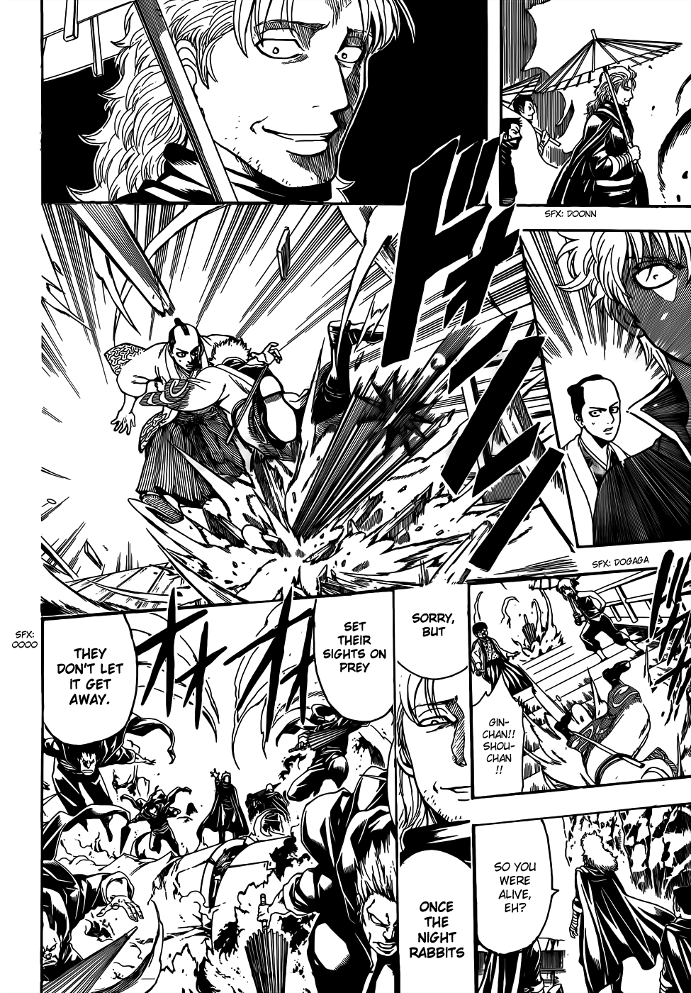 Halaman dari Gintama Chapter 509