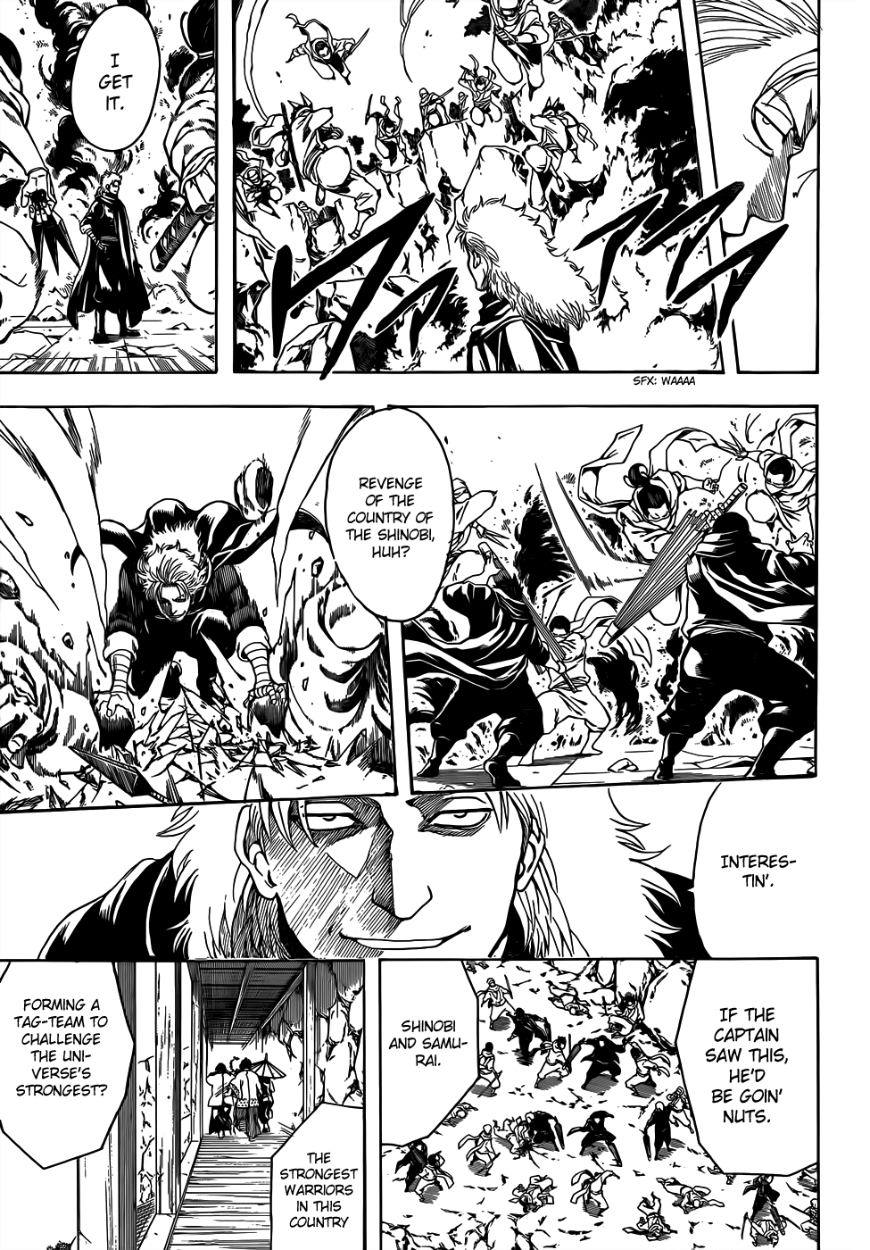 Halaman dari Gintama Chapter 509