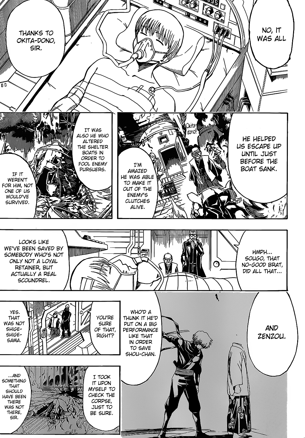 Halaman dari Gintama Chapter 509