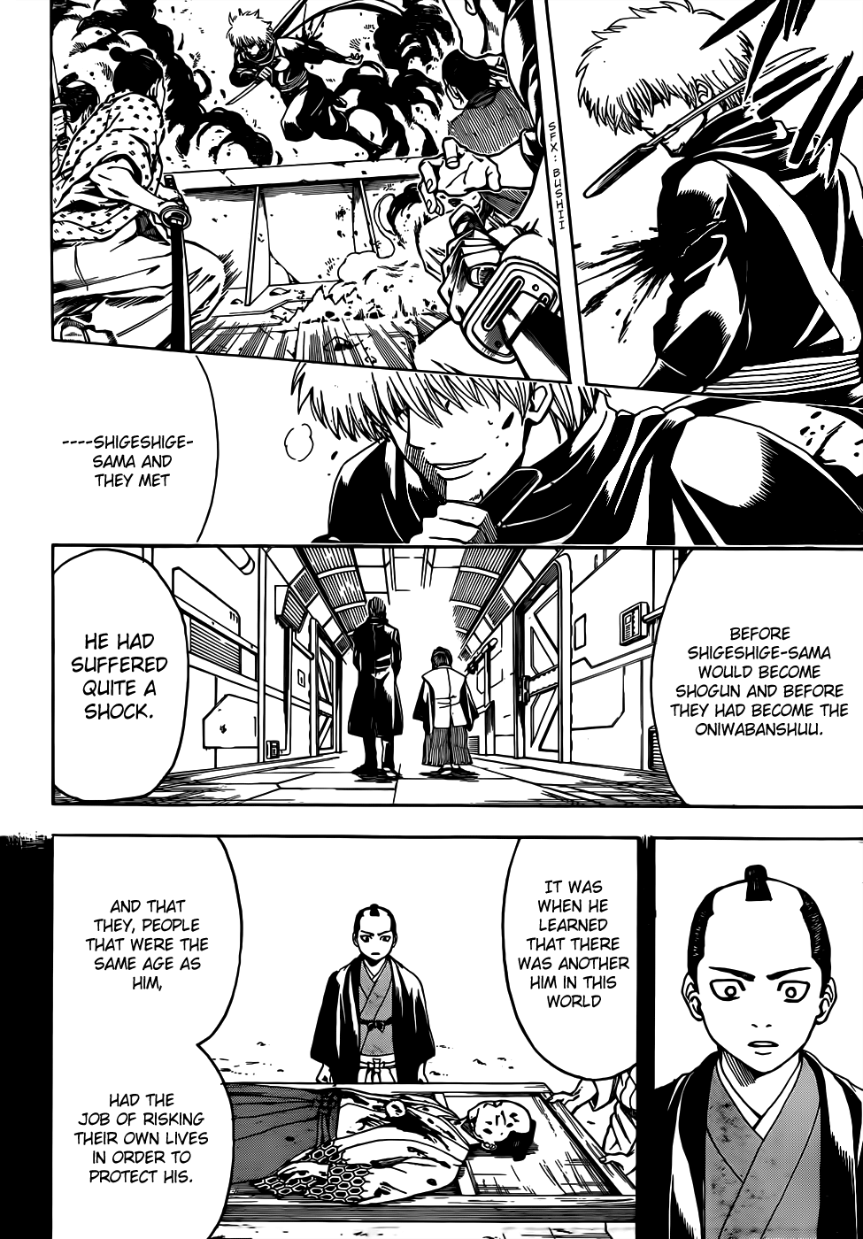 Halaman dari Gintama Chapter 509
