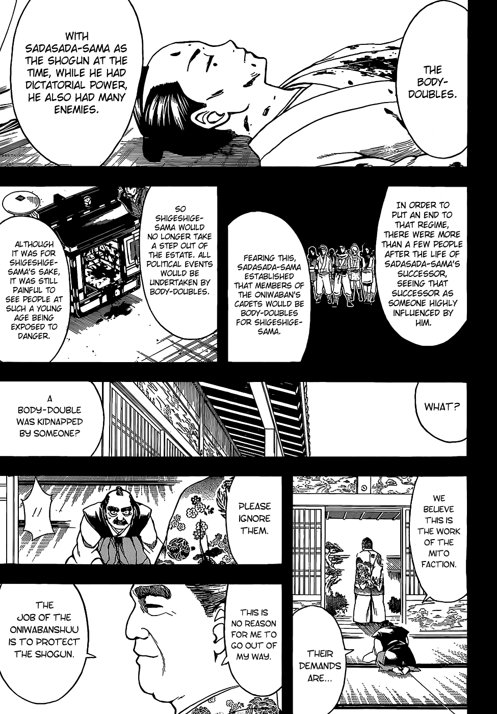 Halaman dari Gintama Chapter 509