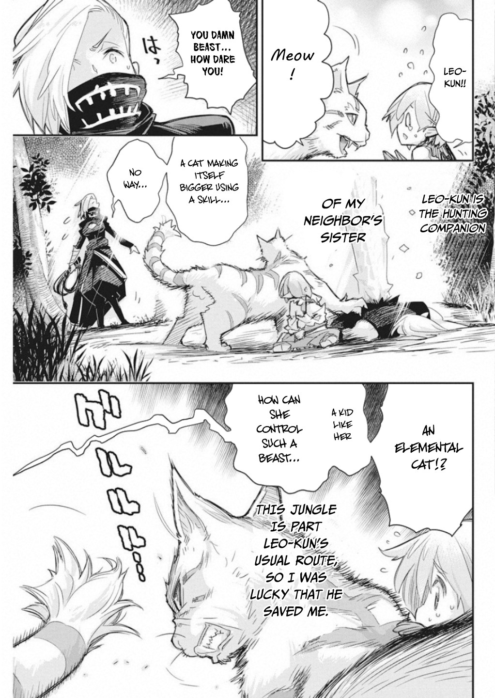 Halaman dari S-Rank Monster no "Behemoth" Dakedo, Neko to Machigawarete Elf Musume no Pet to Shite Kurashitemasu Chapter 16