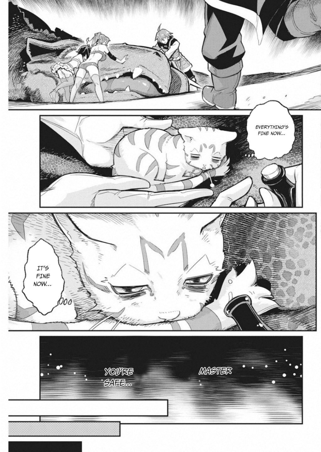 Halaman dari S-Rank Monster no "Behemoth" Dakedo, Neko to Machigawarete Elf Musume no Pet to Shite Kurashitemasu Chapter 16