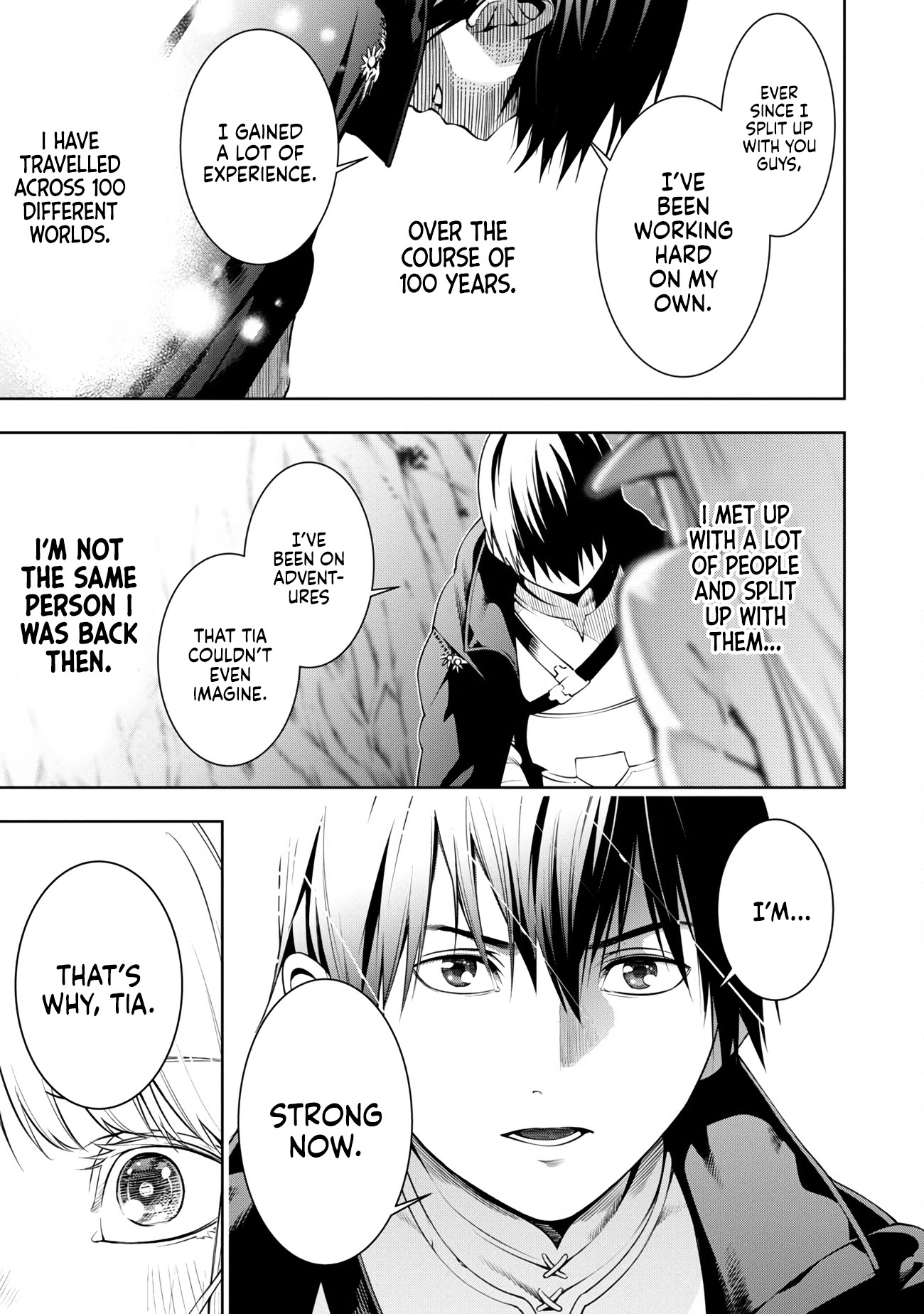Halaman dari Tsuihousareru Tabi ni Skill wo Te ni Ireta Ore ga, 100 no Isekai de 2-shuume Musou Chapter 5
