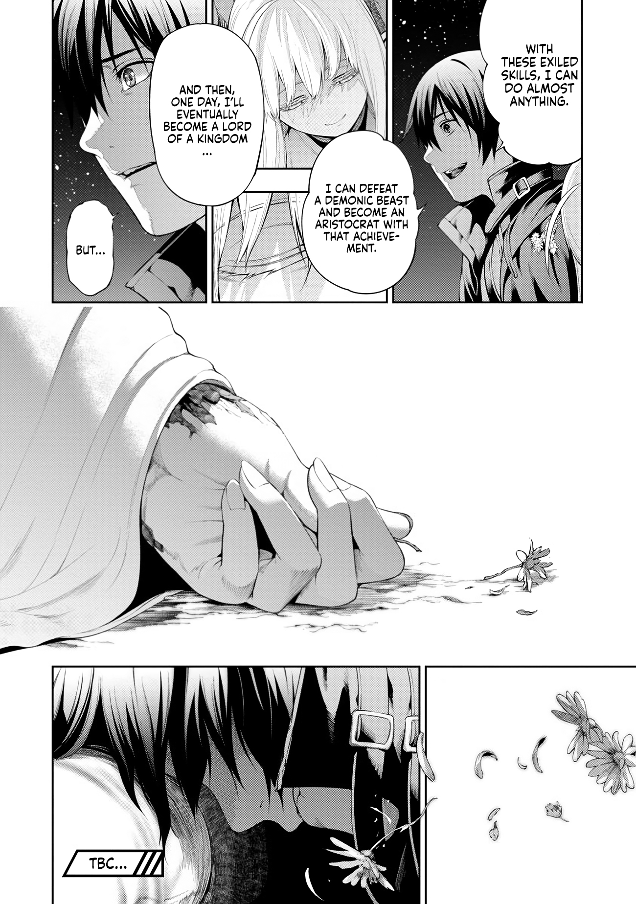 Halaman dari Tsuihousareru Tabi ni Skill wo Te ni Ireta Ore ga, 100 no Isekai de 2-shuume Musou Chapter 6.1