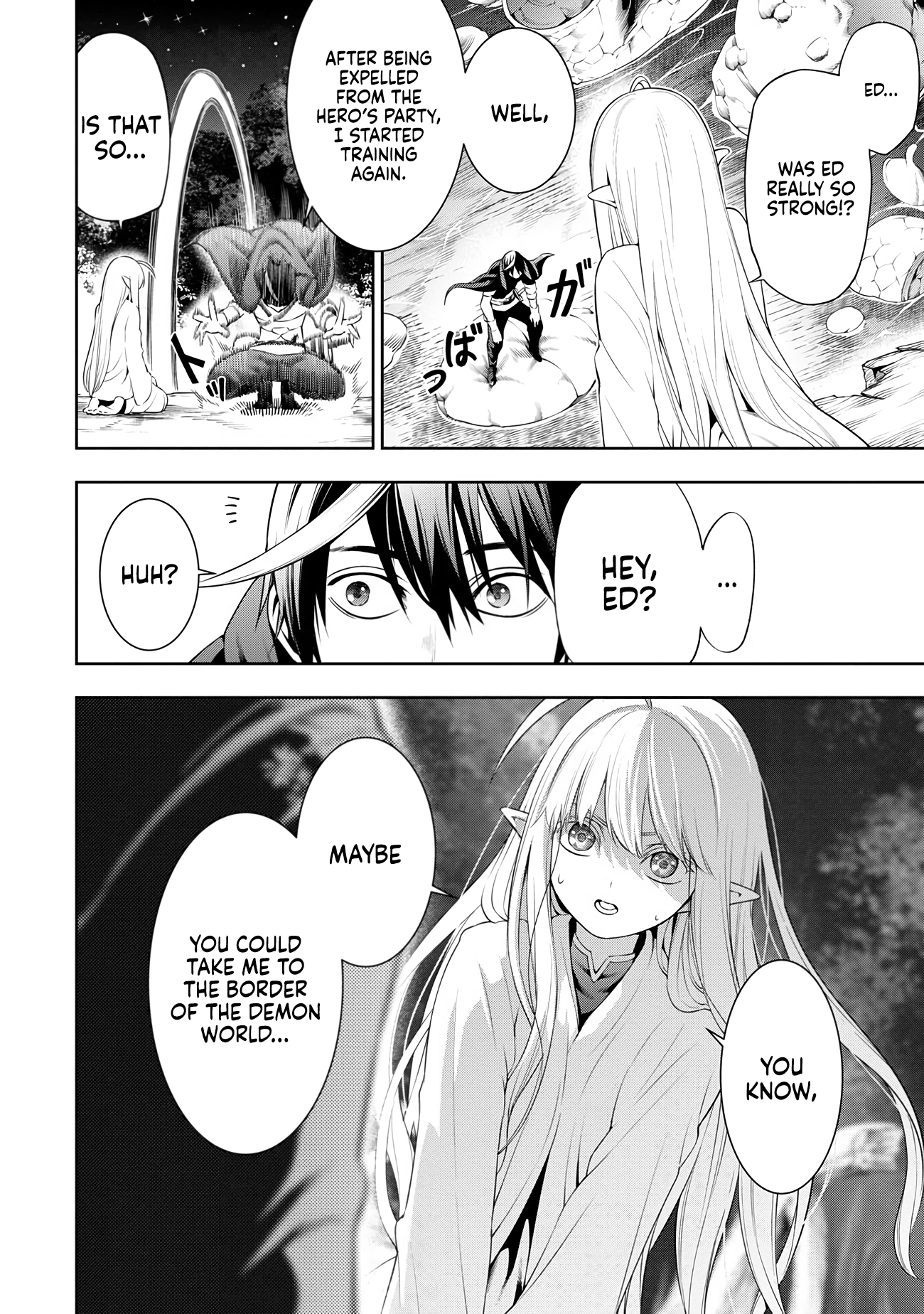 Halaman dari Tsuihousareru Tabi ni Skill wo Te ni Ireta Ore ga, 100 no Isekai de 2-shuume Musou Chapter 6.1
