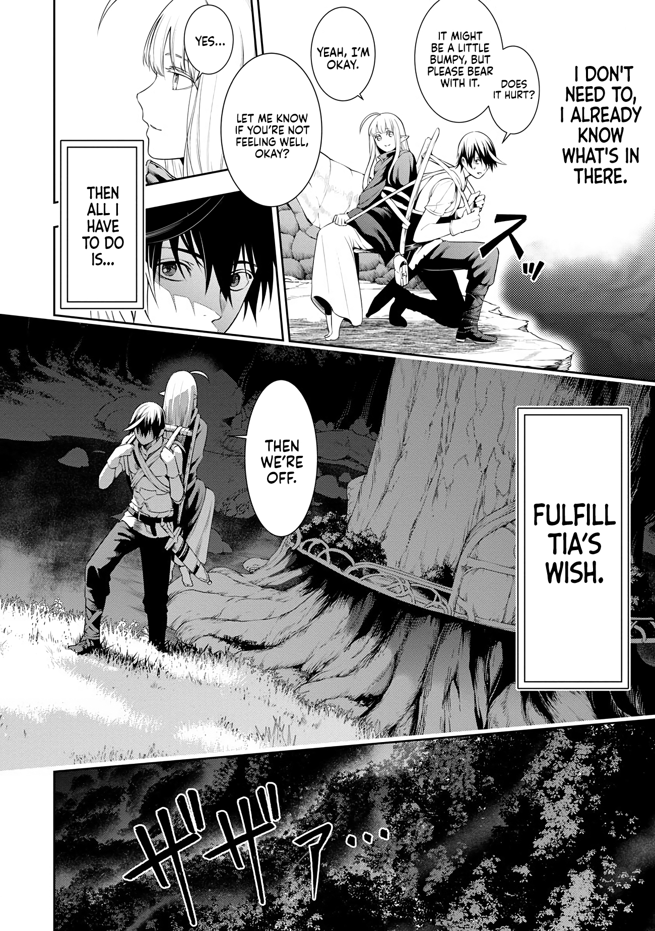 Halaman dari Tsuihousareru Tabi ni Skill wo Te ni Ireta Ore ga, 100 no Isekai de 2-shuume Musou Chapter 6.1