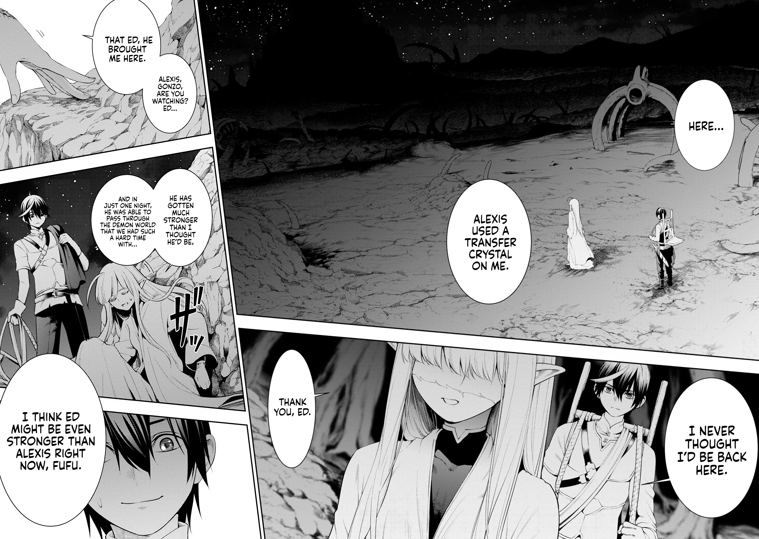 Halaman dari Tsuihousareru Tabi ni Skill wo Te ni Ireta Ore ga, 100 no Isekai de 2-shuume Musou Chapter 6.1