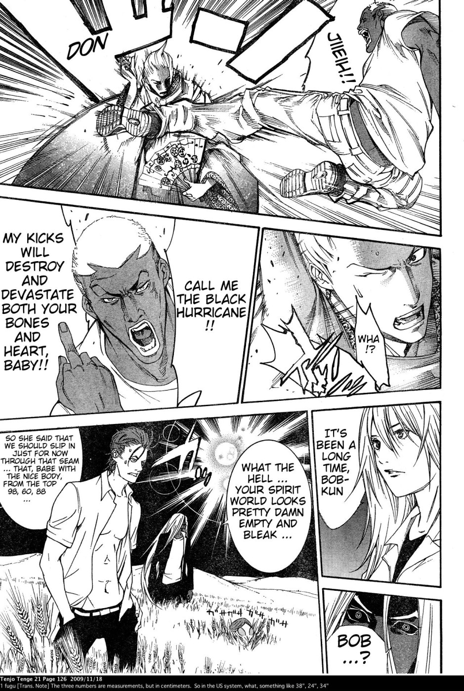 Halaman dari Tenjou Tenge Chapter 128
