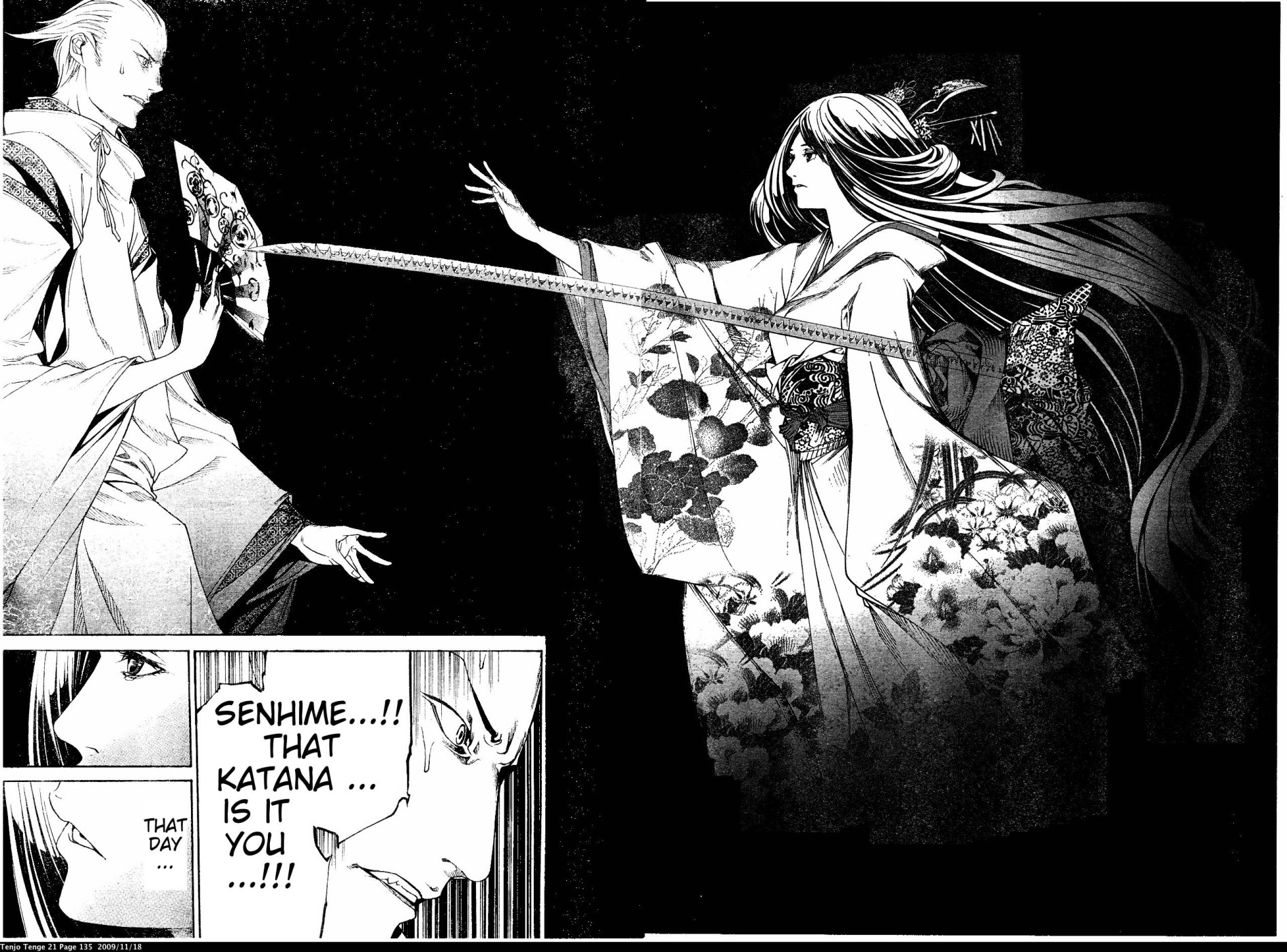 Halaman dari Tenjou Tenge Chapter 128