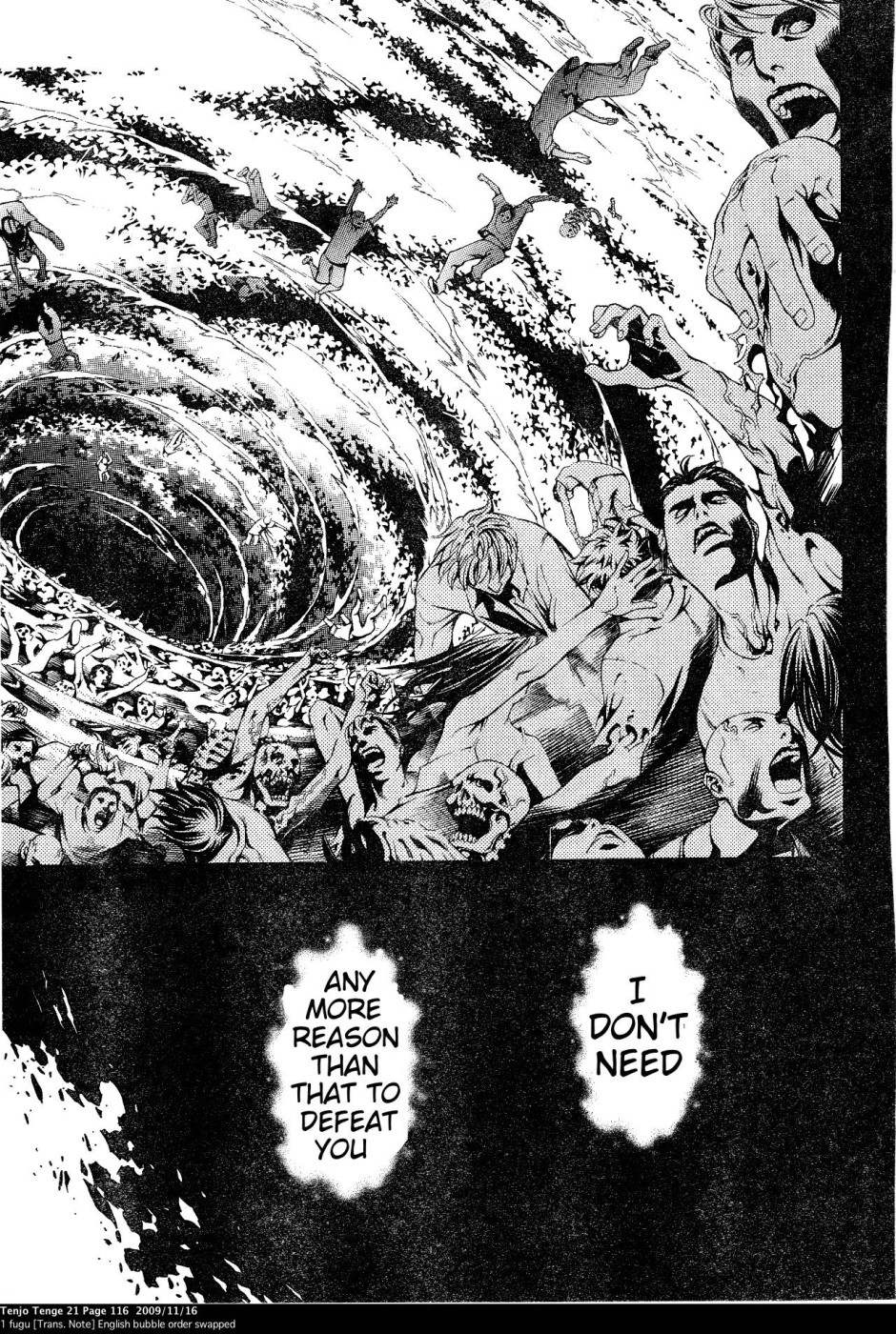 Halaman dari Tenjou Tenge Chapter 128